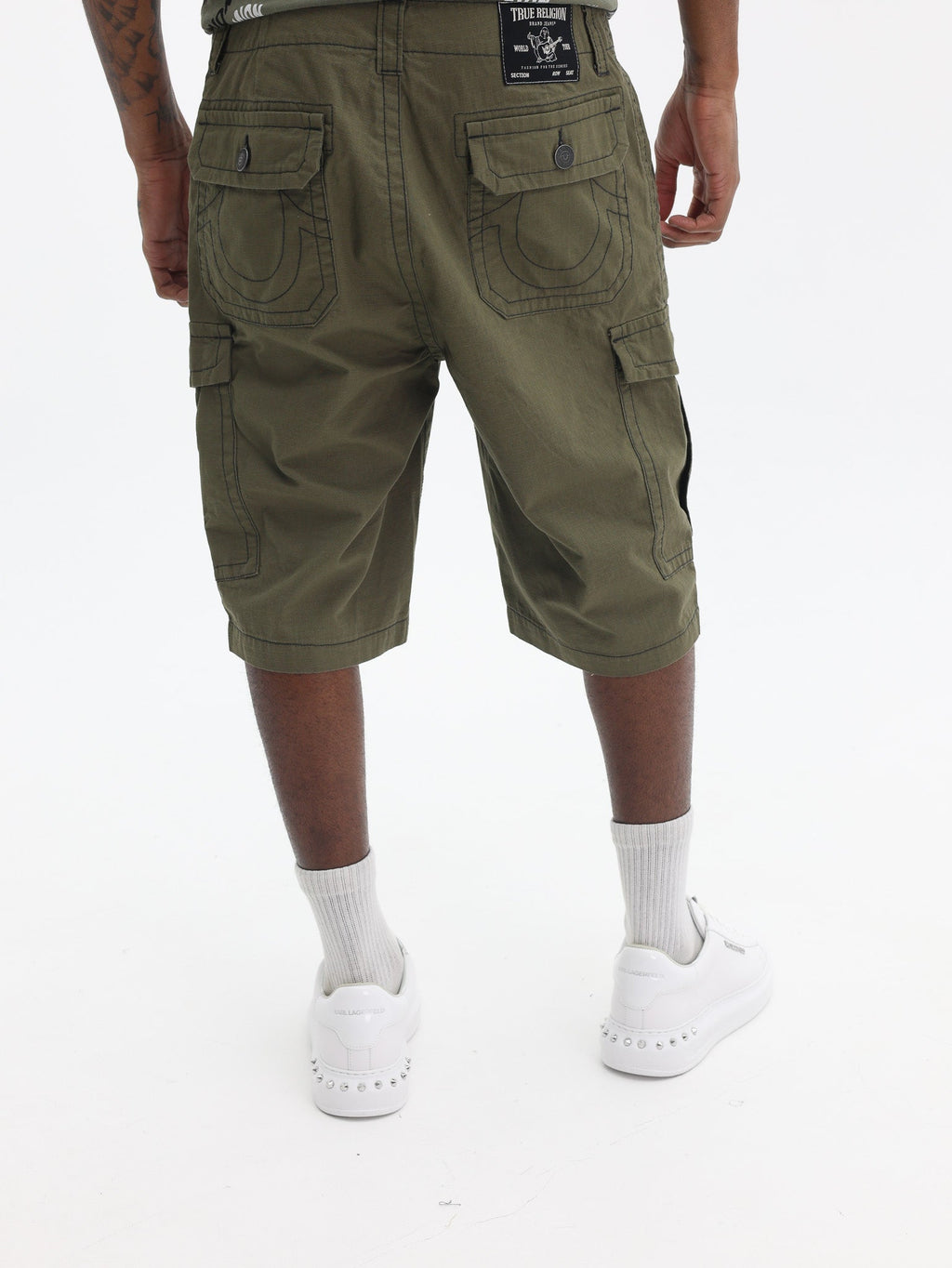 True Religion Ripstop Sn Cargo Flap Short Kalamata