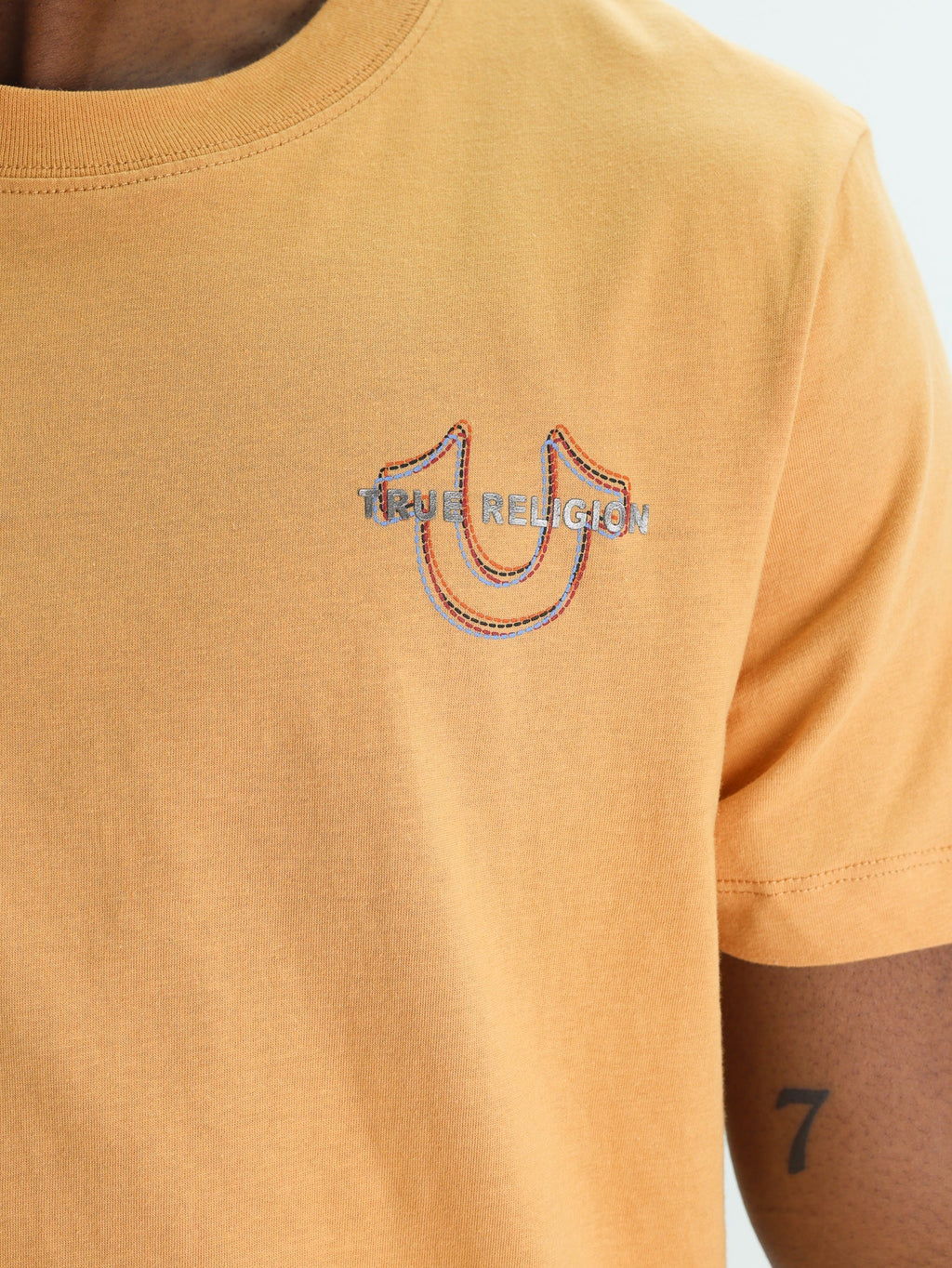 True Religion Multi Hs Tee Oak Buff