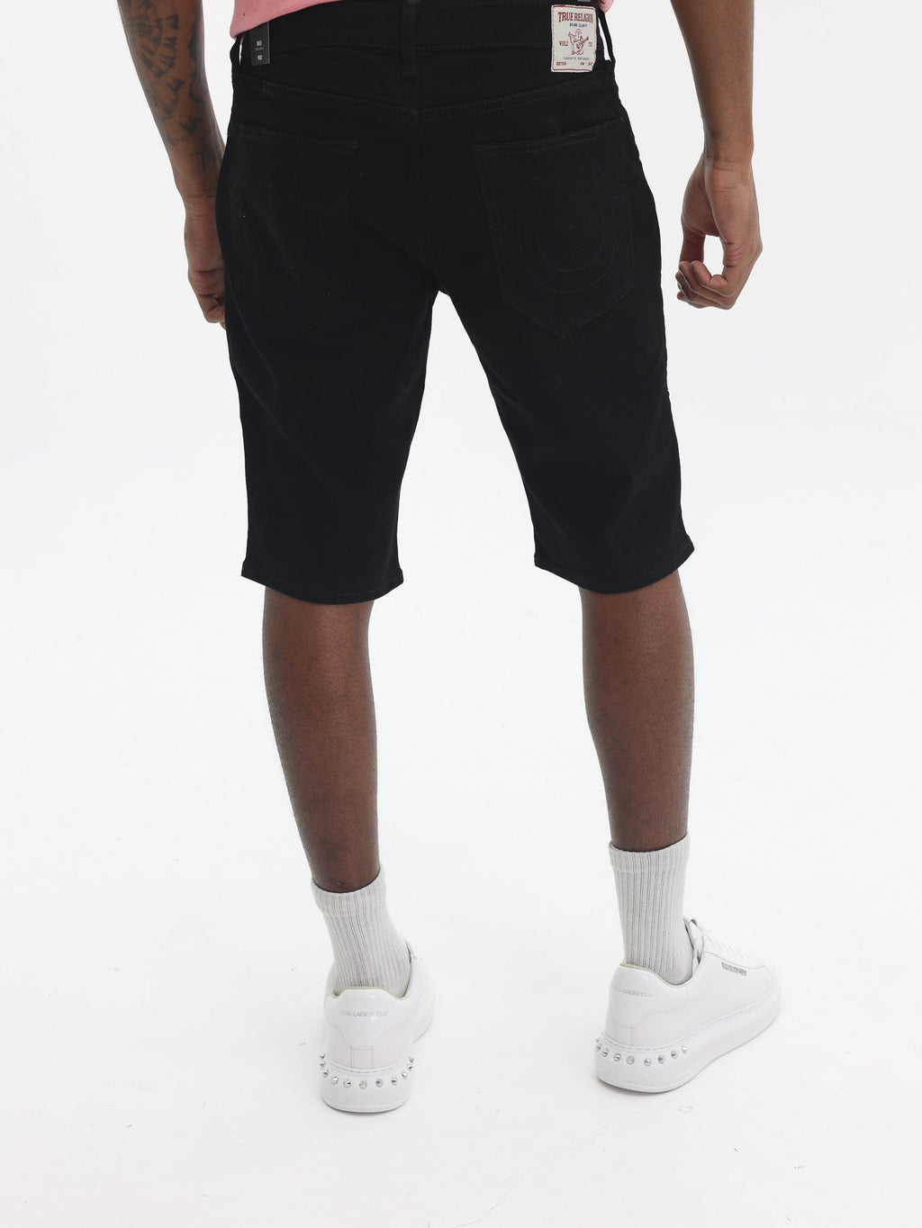 True Religion Rocco Moto Short 2Sb Black Rinse