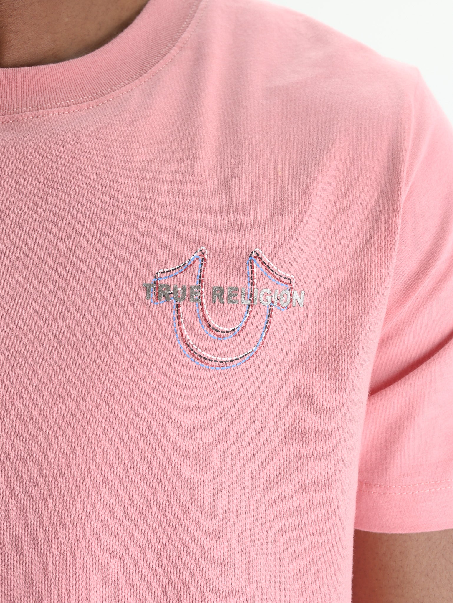 True Religion Multi Hs Tee Brandied Apricot