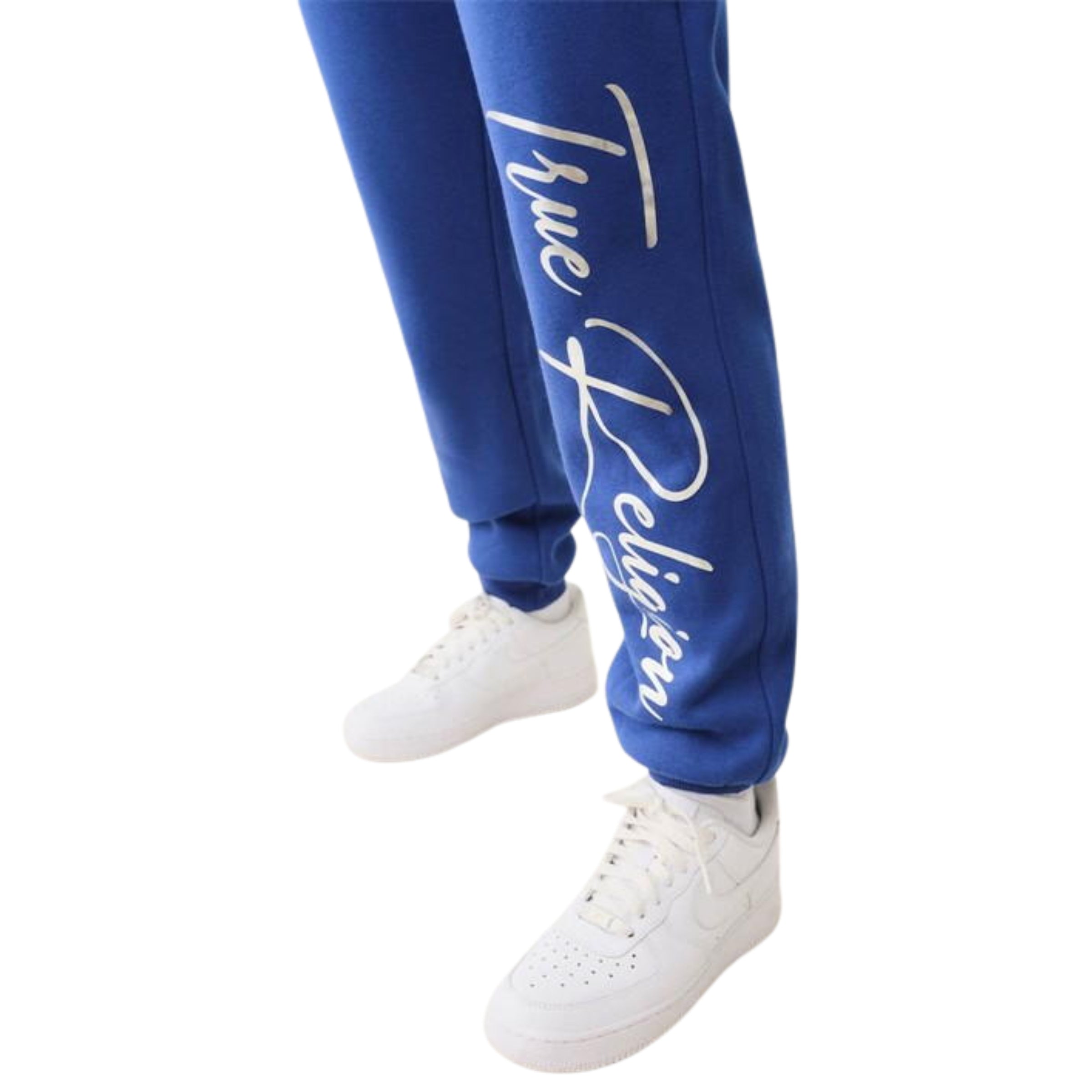 TRUE RELIGION TR MID RISE JOGGER SODALITE BLUE