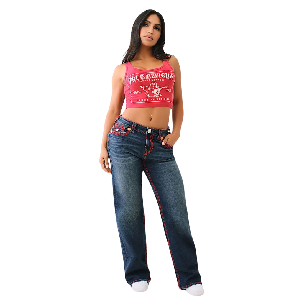 TRUE RELIGION BOBBI BAGGY FLAP SUP QT MOSAIC CANYON