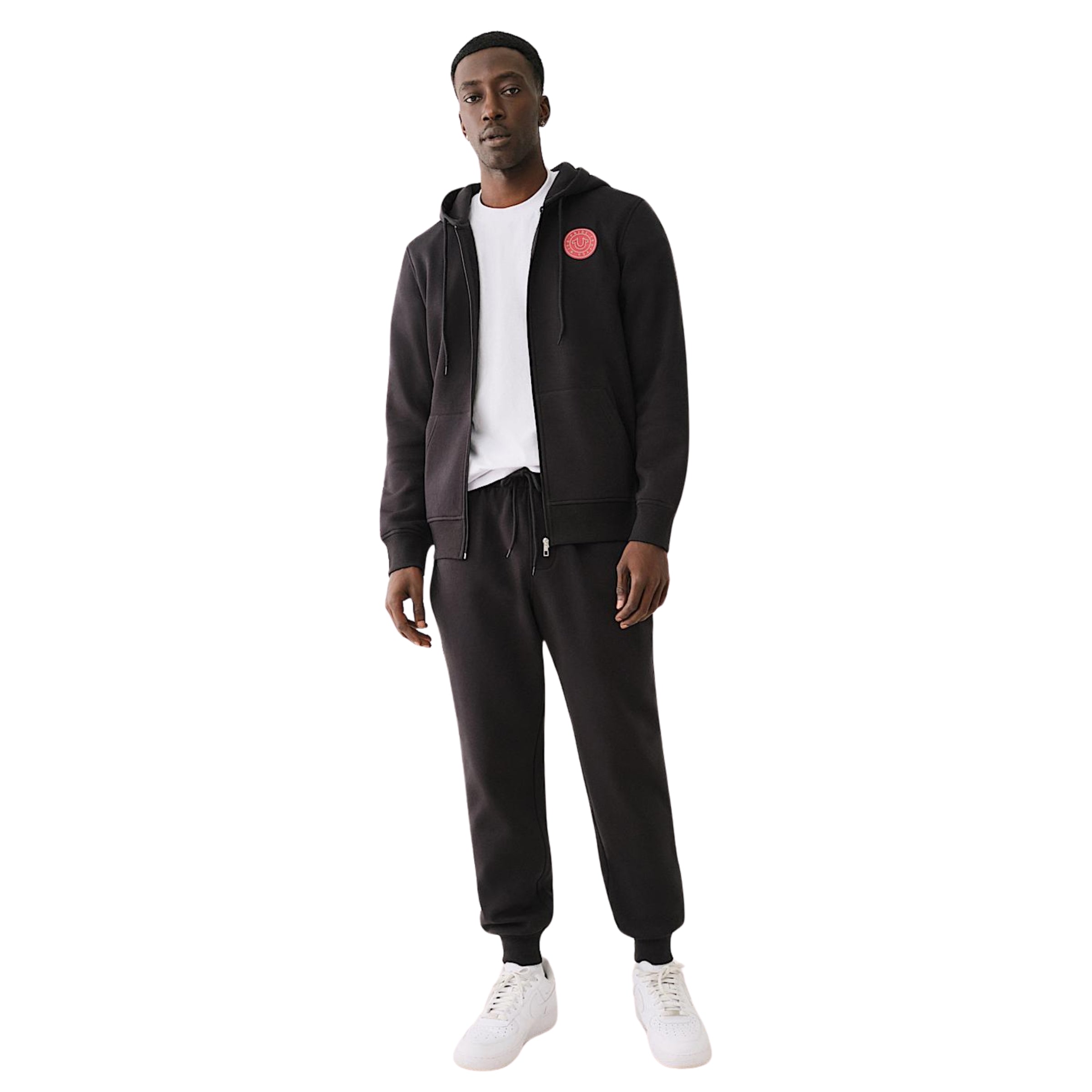 TRUE RELIGION TRUE COLLEGE JOGGER JET BLACK