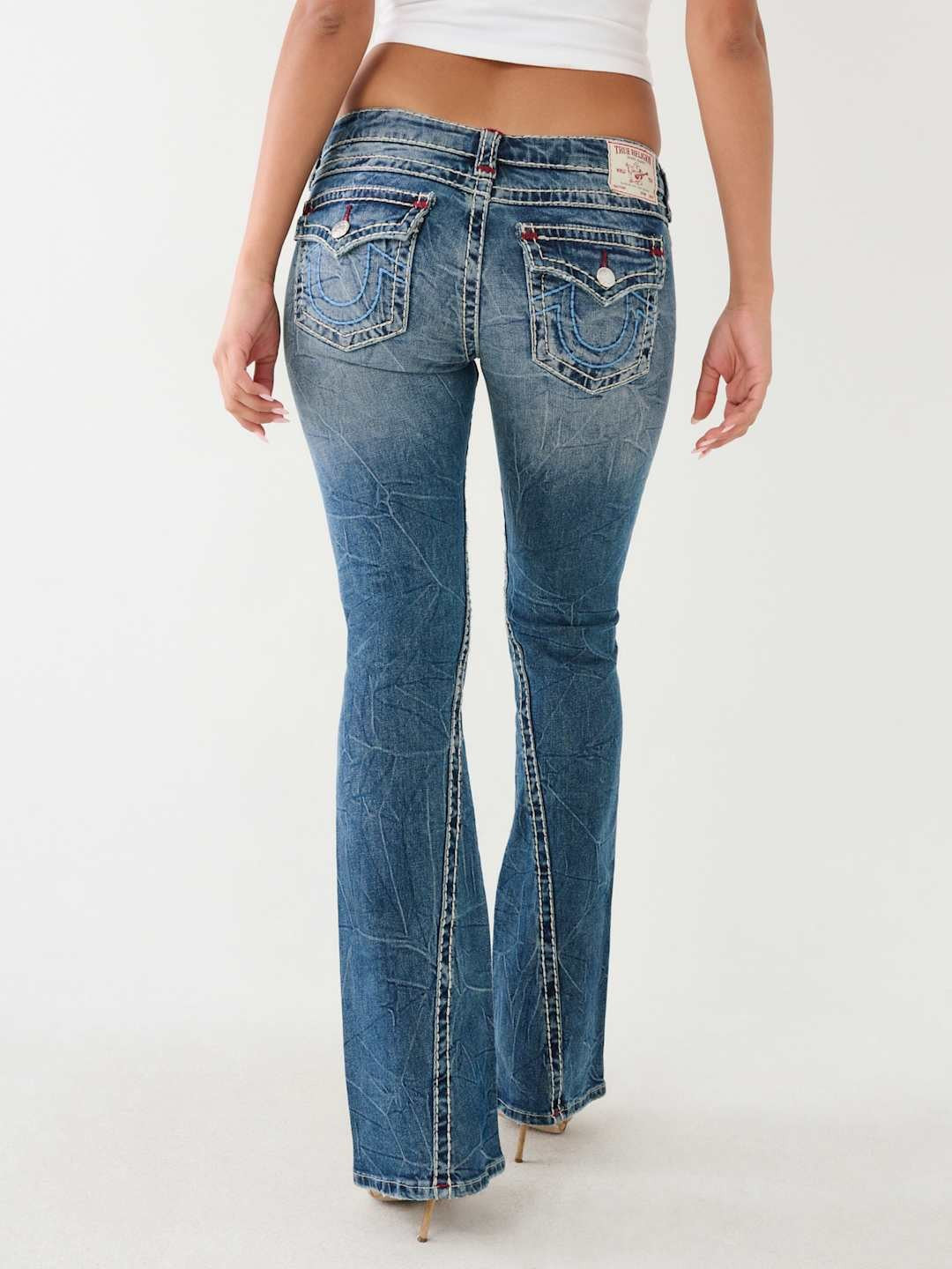 True Religion Joey Jeans Low Rise Super T Macau