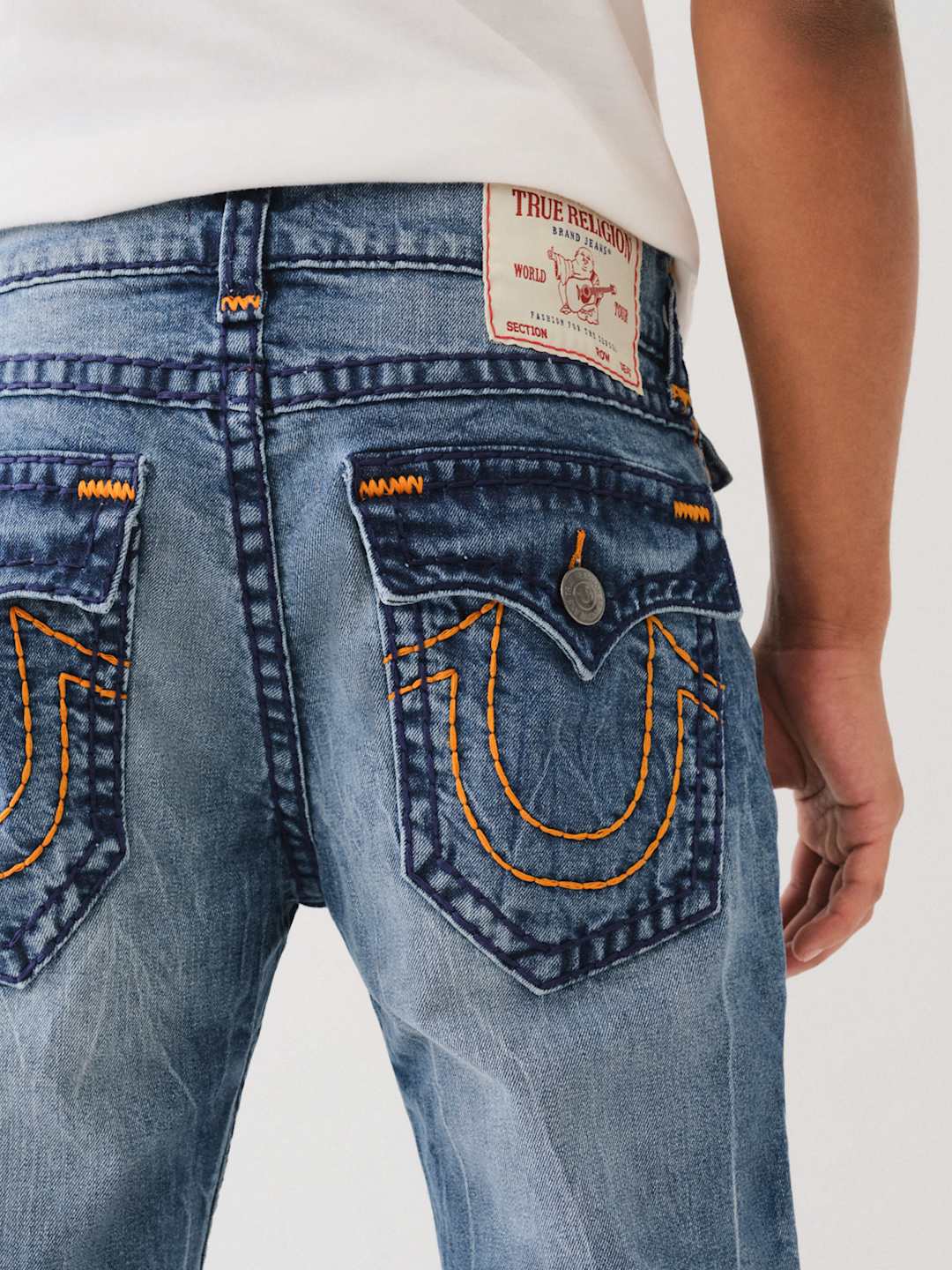 True Religion Rocco Jeans Super T Calico Medium Wash