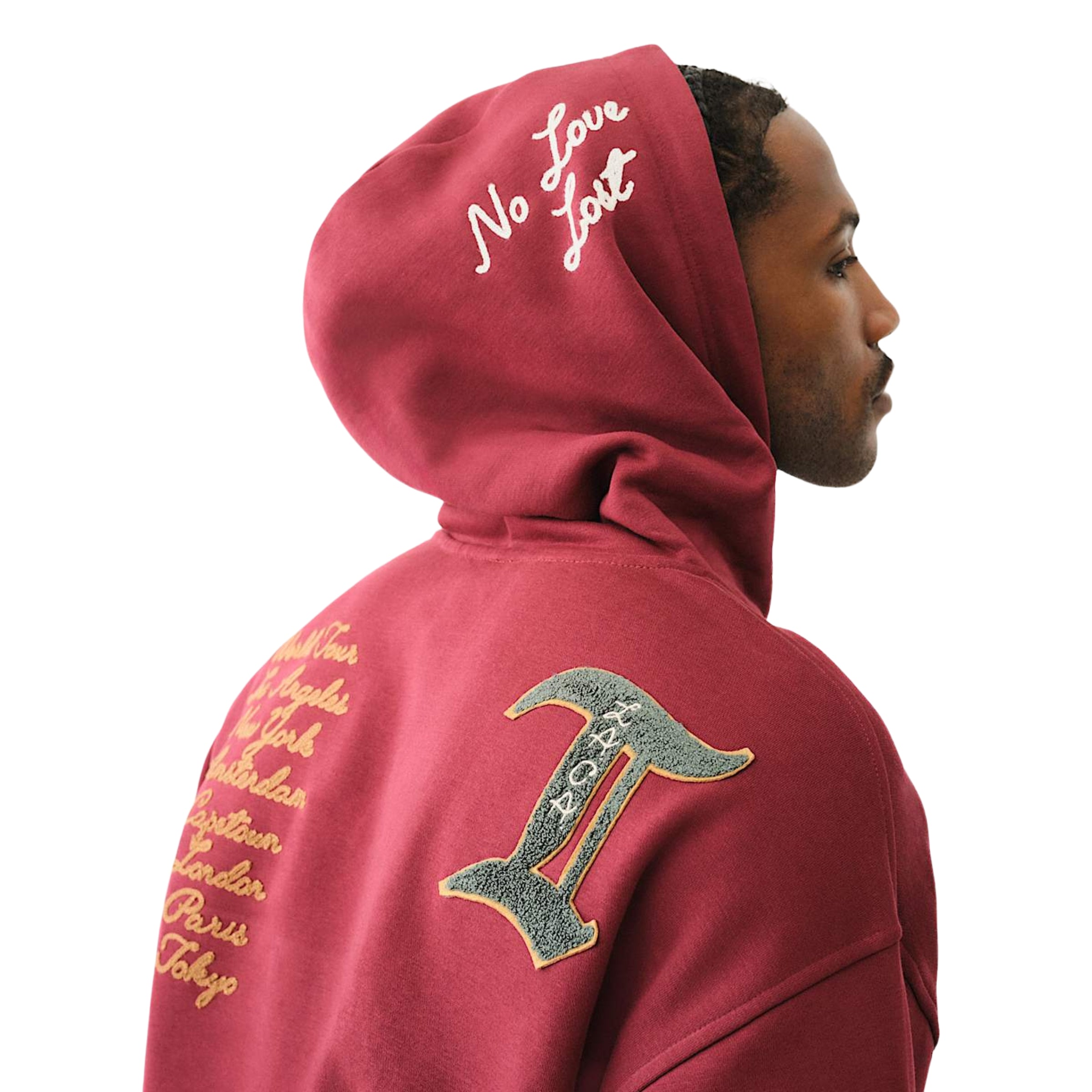 TRUE RELIGION SWEATER PATCH EMBRO HOODIE BROADWAY