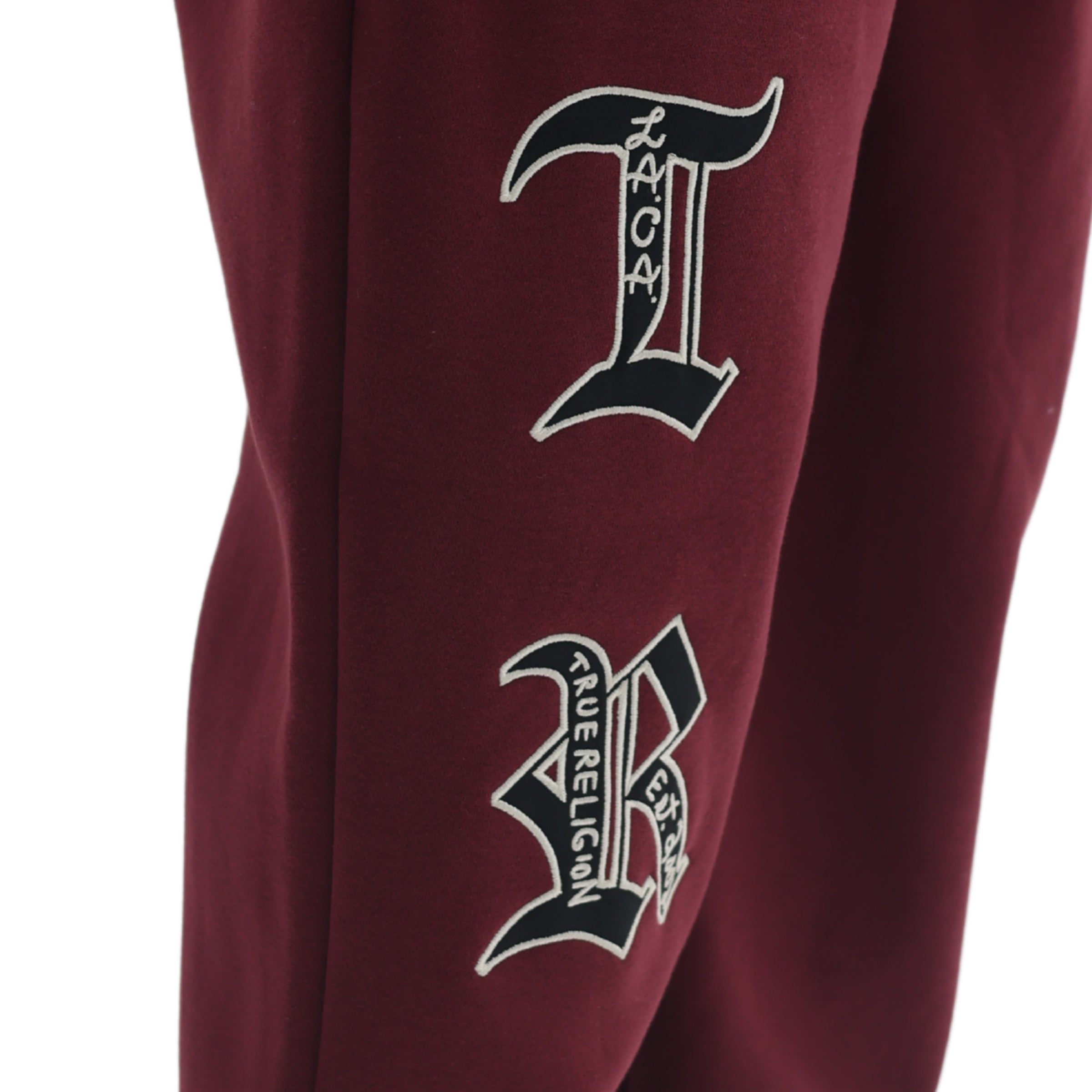 TRUE RELIGION BRANDED BOYFRIEND JOGGER CORDOVAN