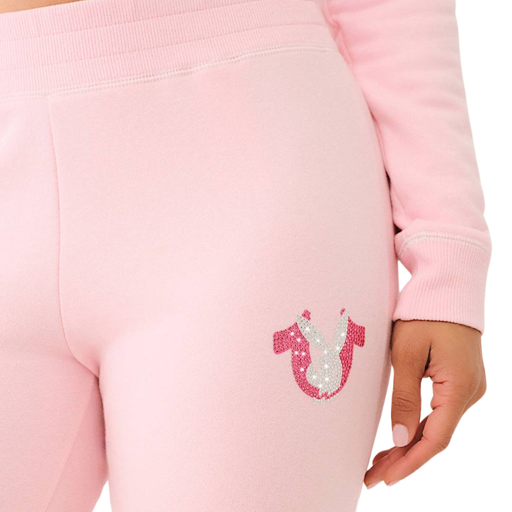 TRUE RELIGION TRXPB CRYSTAL MR BOOTCUT PANTS ORCHID PINK