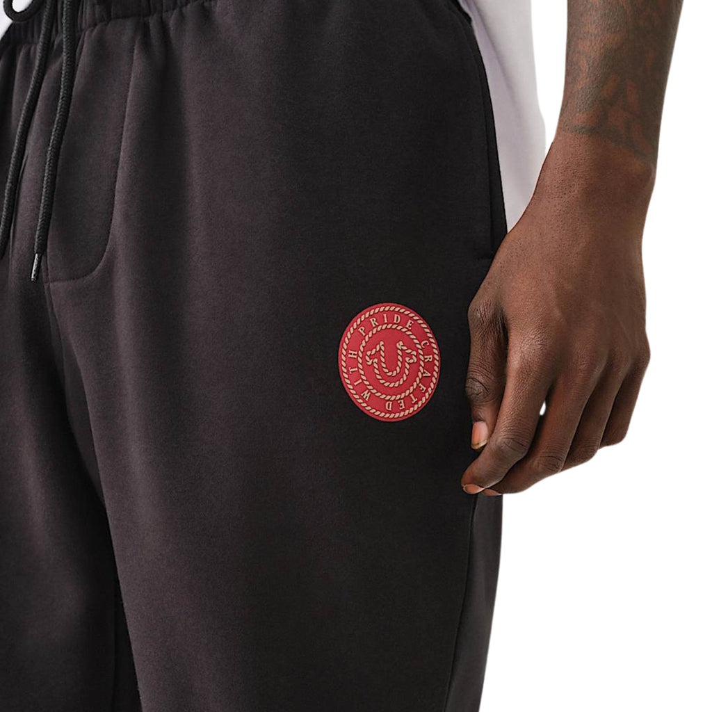 TRUE RELIGION TRUE COLLEGE JOGGER JET BLACK