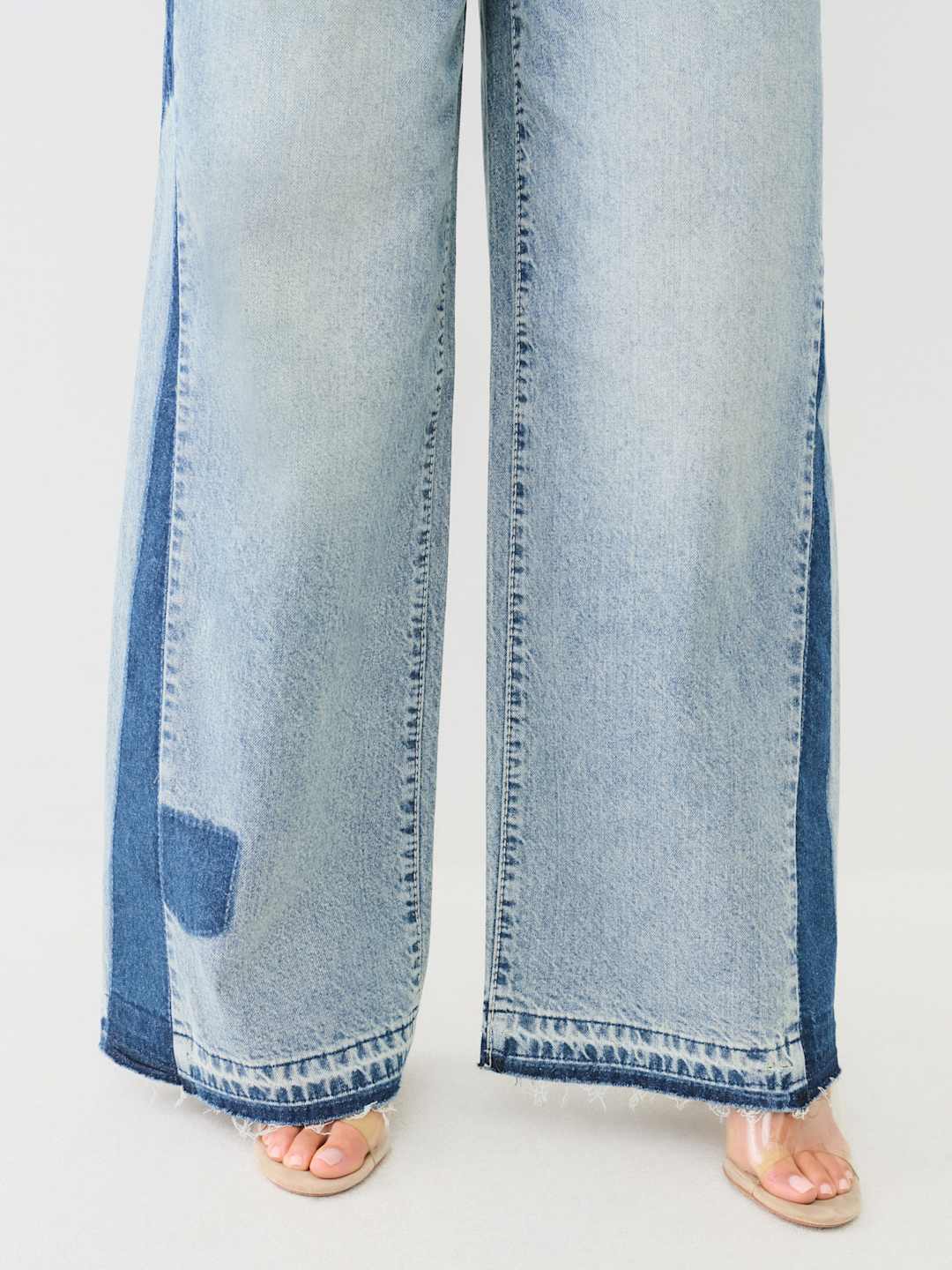 True Religion Jessie Jeans Upcycled Big T Giselle