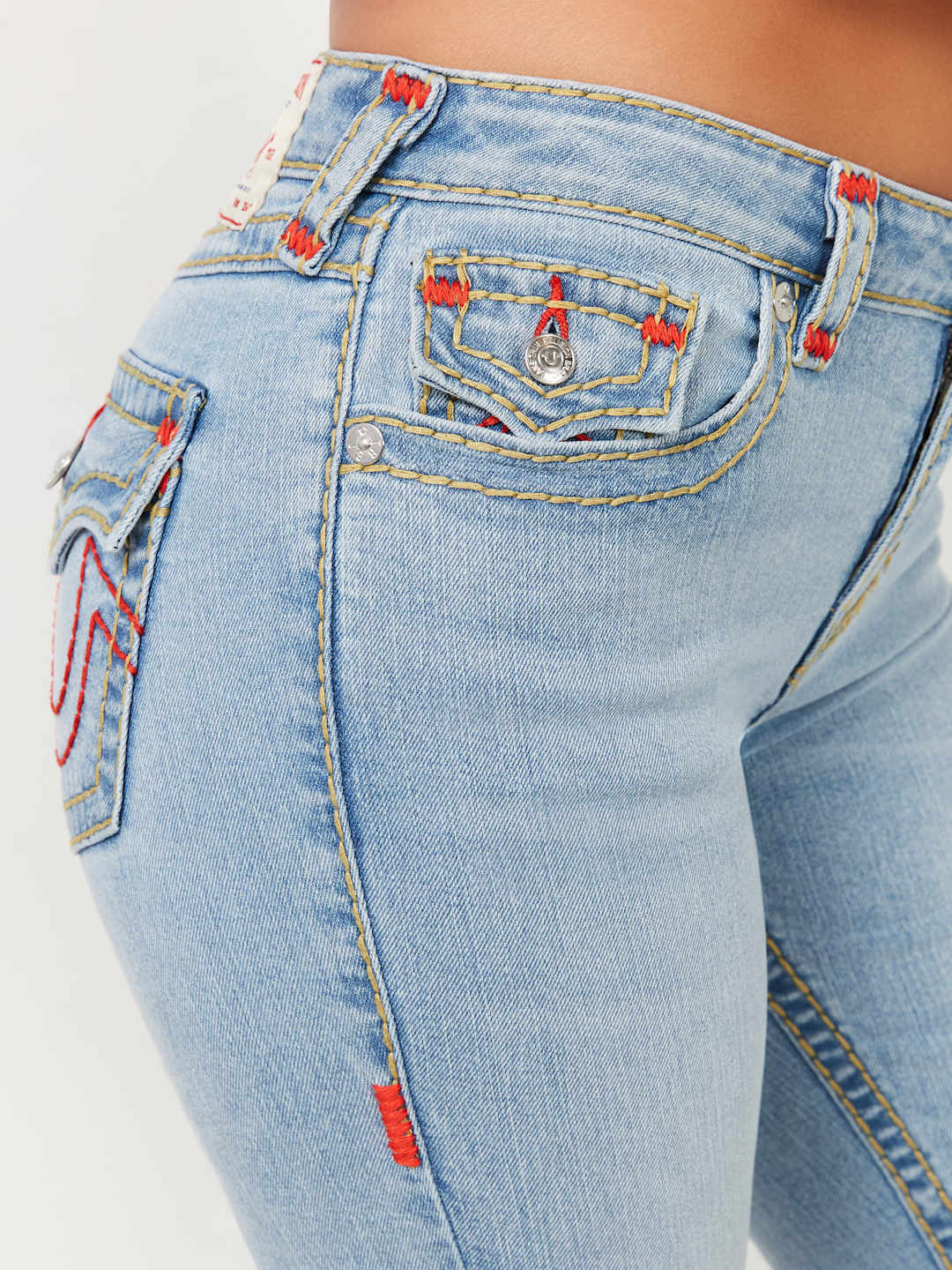 True Religion Becca Jeans Mr Curvy Boot Isabella