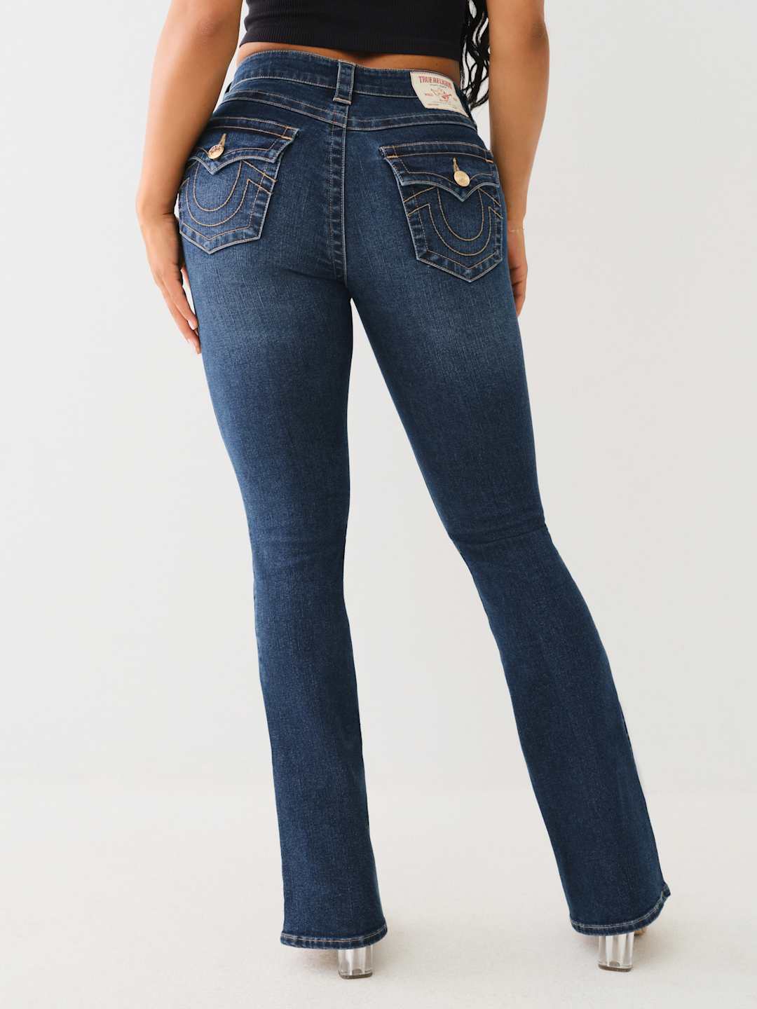 True Religion Becca Jeans Mr Bootcut Flap Mira