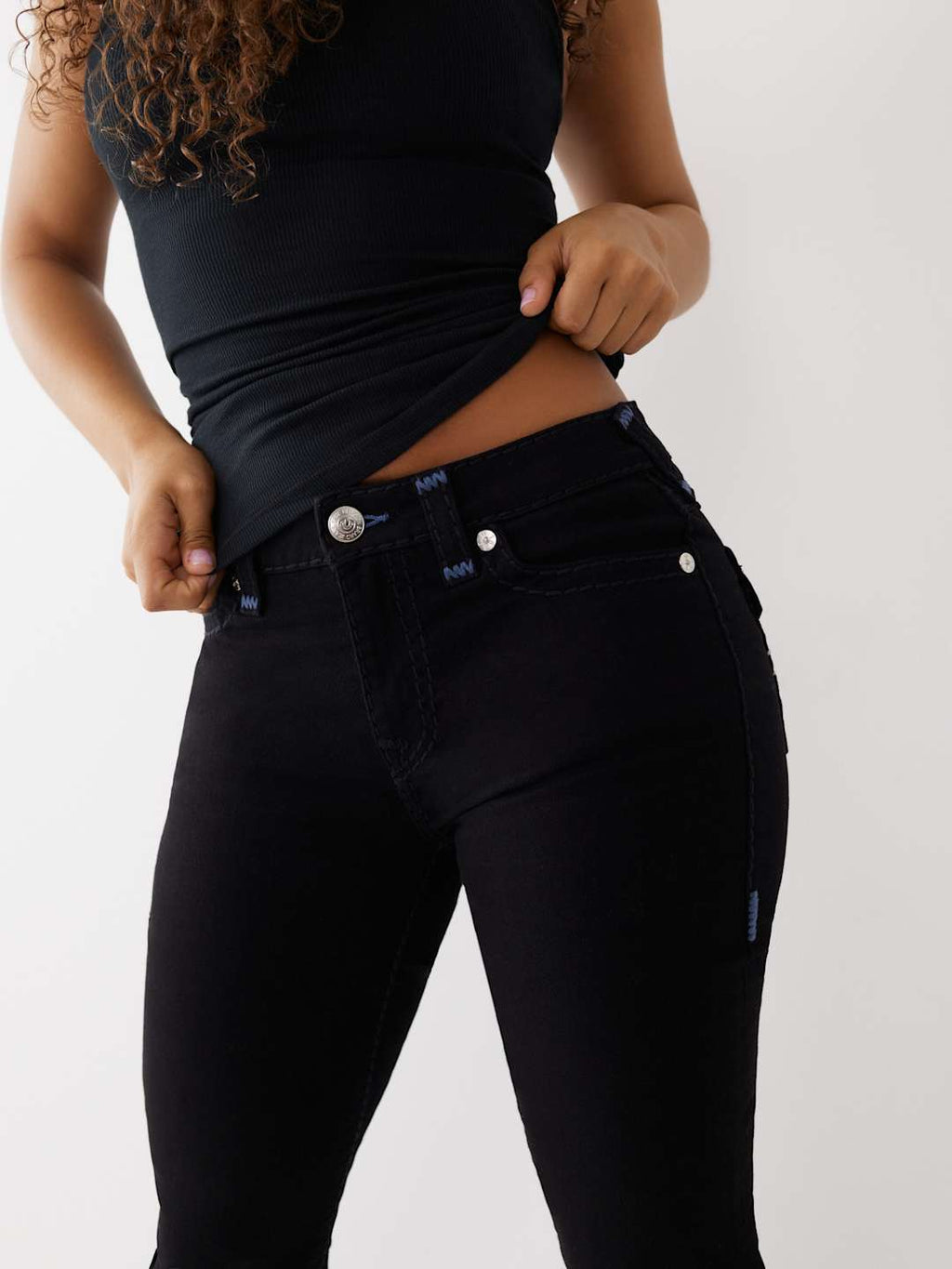 Billie Super T Stitch Straight Jean