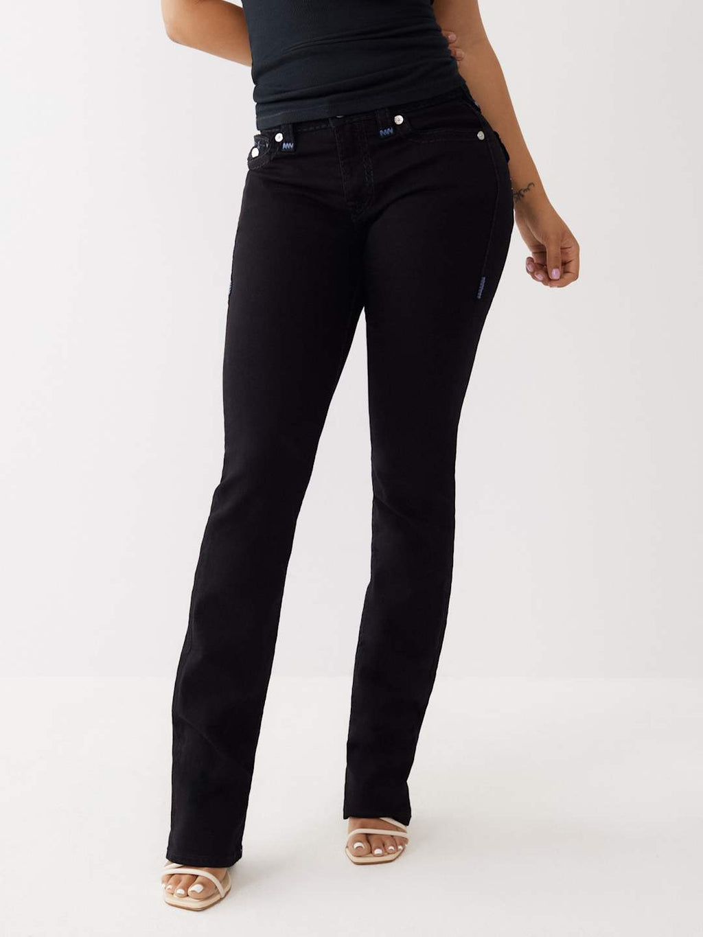 Billie Super T Stitch Straight Jean