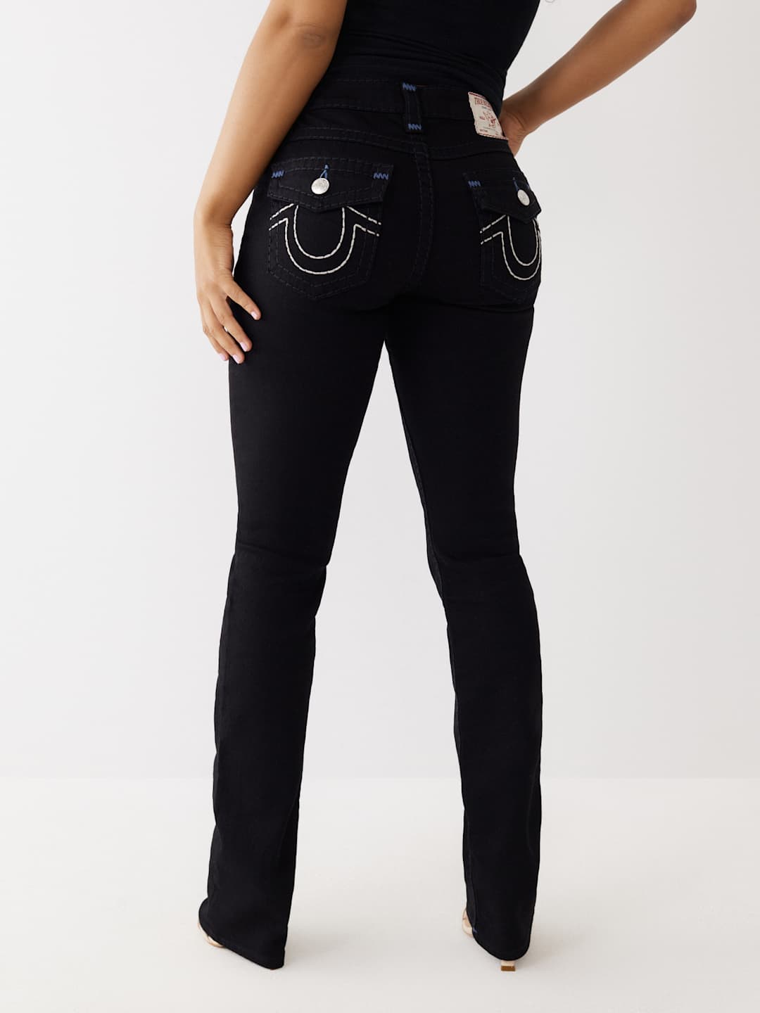 Billie Super T Stitch Straight Jean