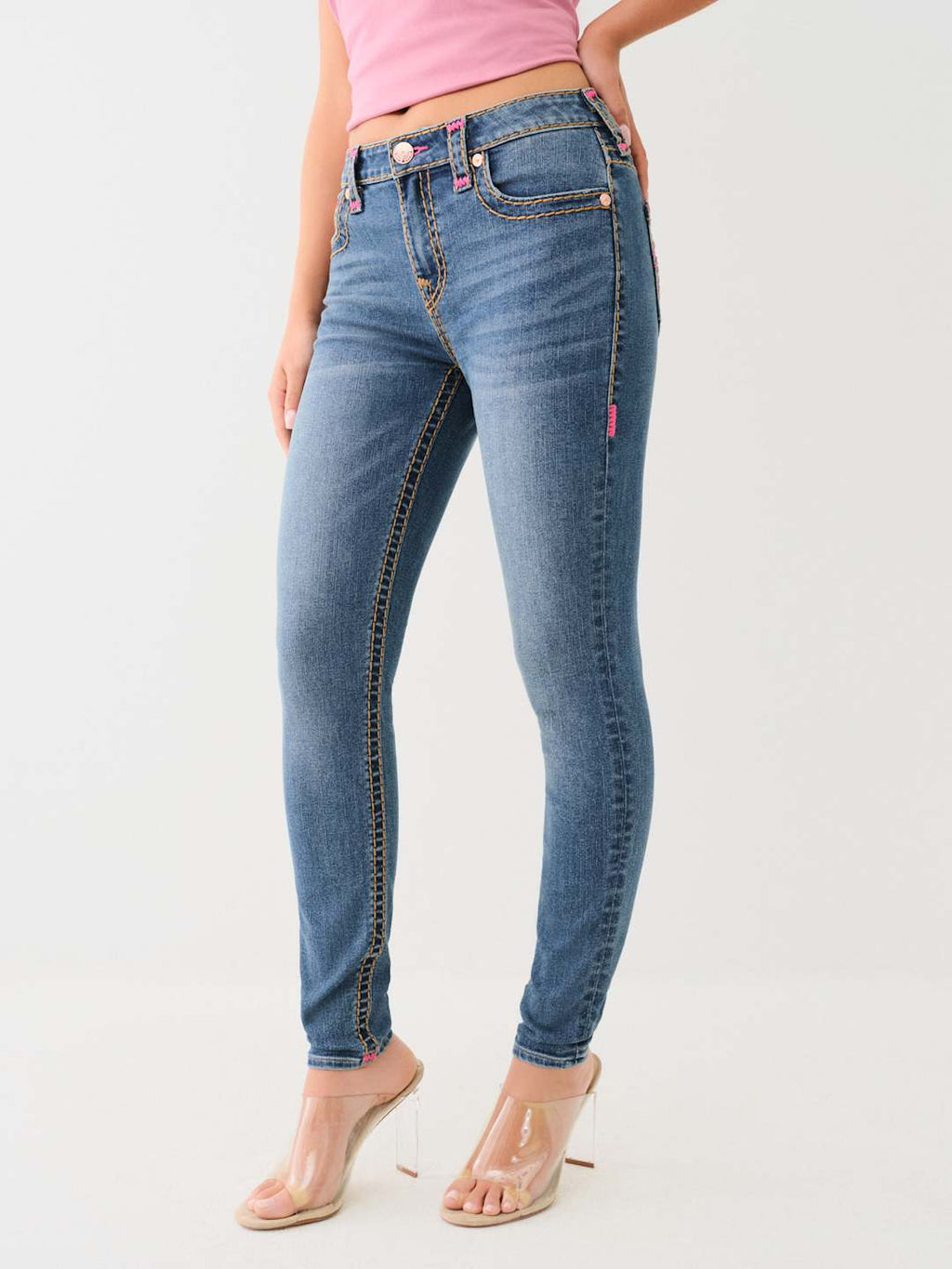 True Religion Halle Jeans Mr Super Skinny Arabella