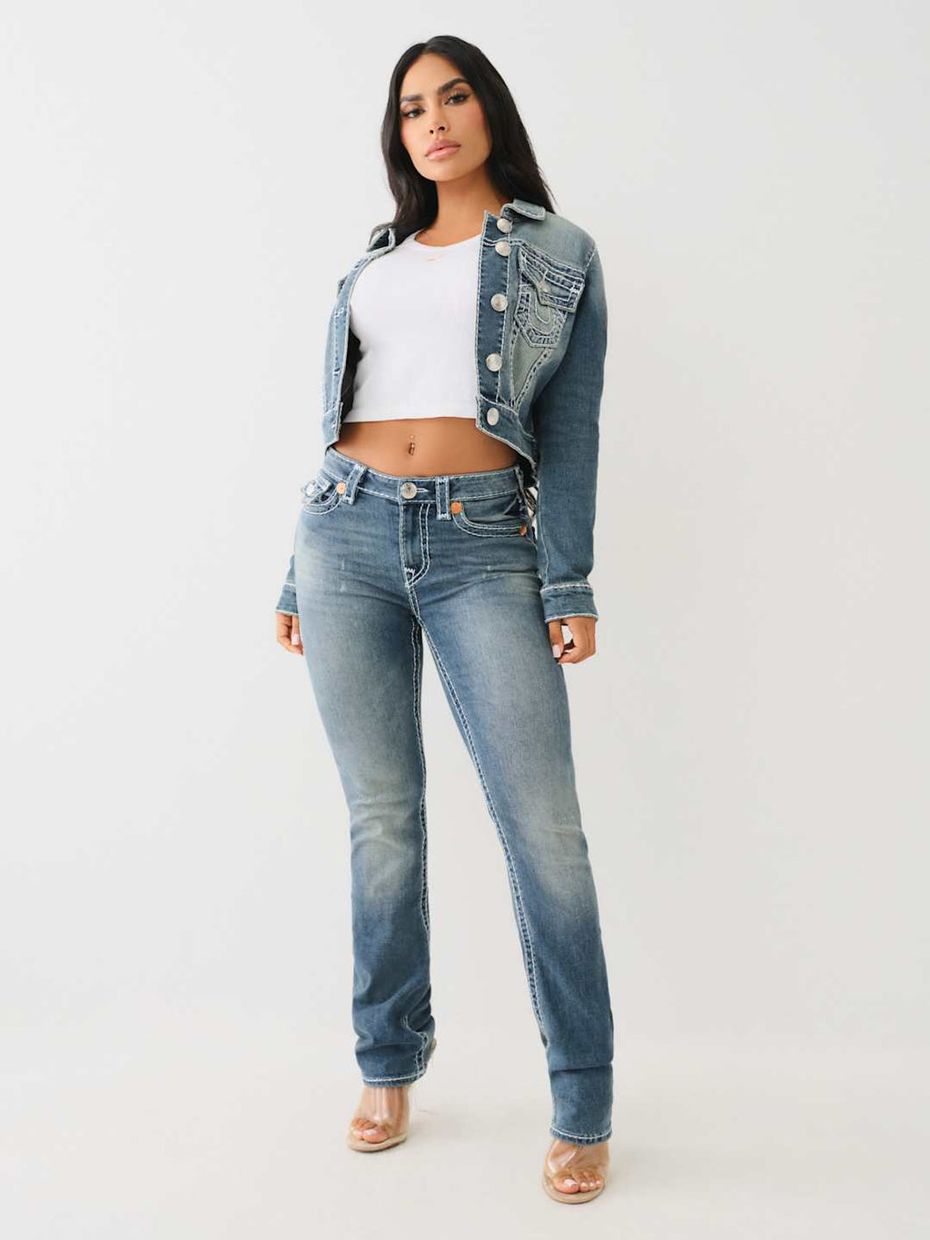 True Religion Billie Jeans Straight Flap Valmonte