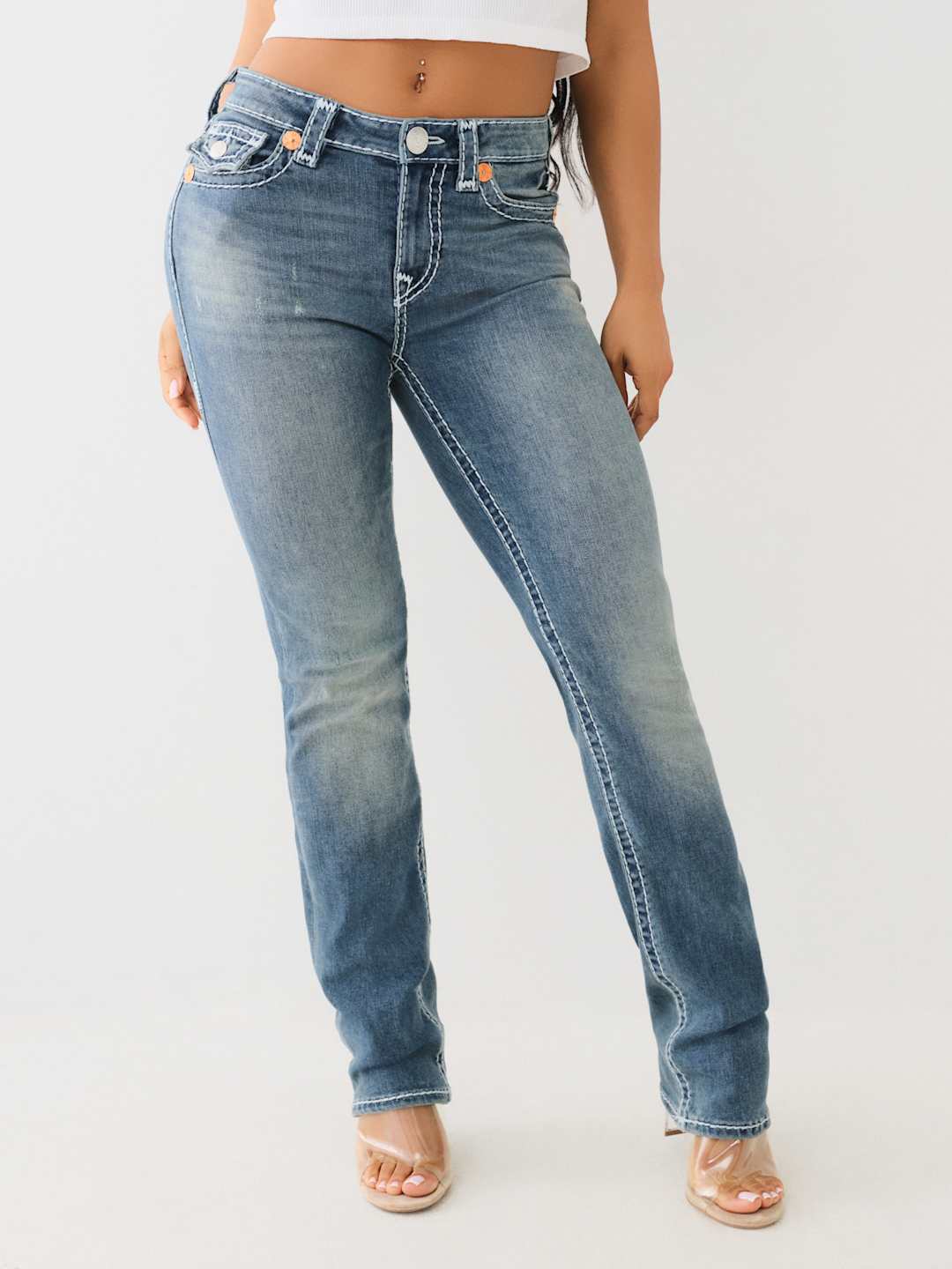 True Religion Billie Jeans Straight Flap Valmonte