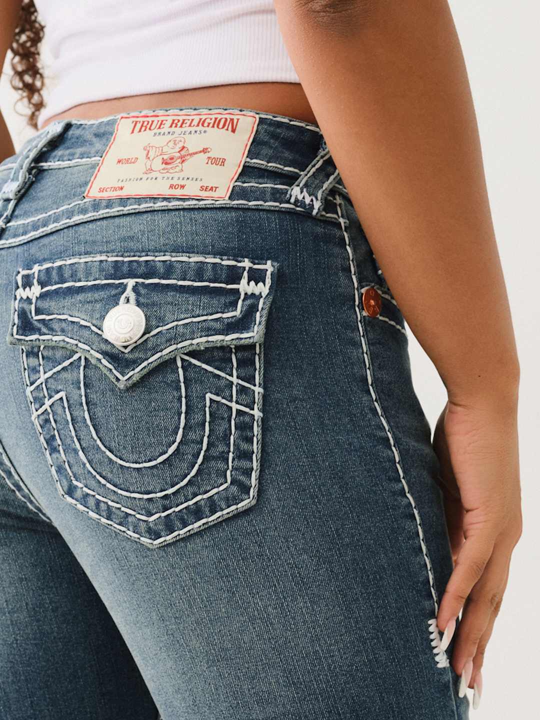 True Religion Jennie Jeans Mr Skinny Super T Valmonte