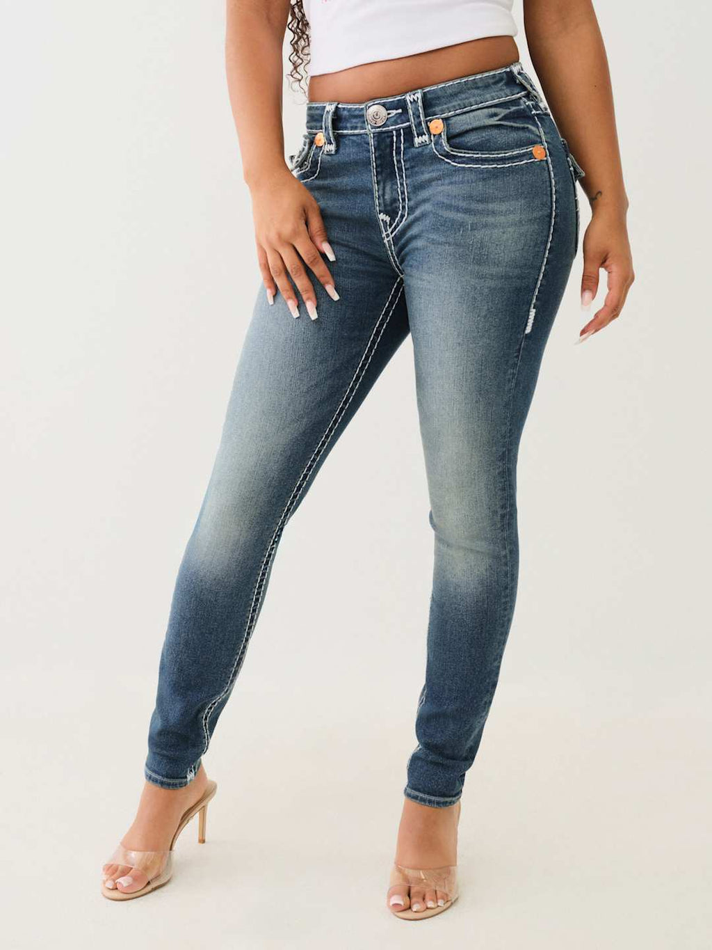 True Religion Jennie Jeans Mr Skinny Super T Valmonte