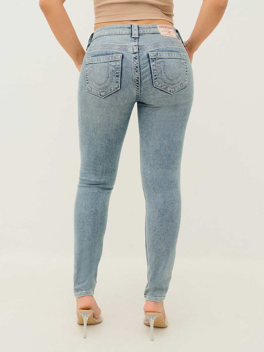True Religion Jennie Jeans Mr Curvy Skinny Indigo