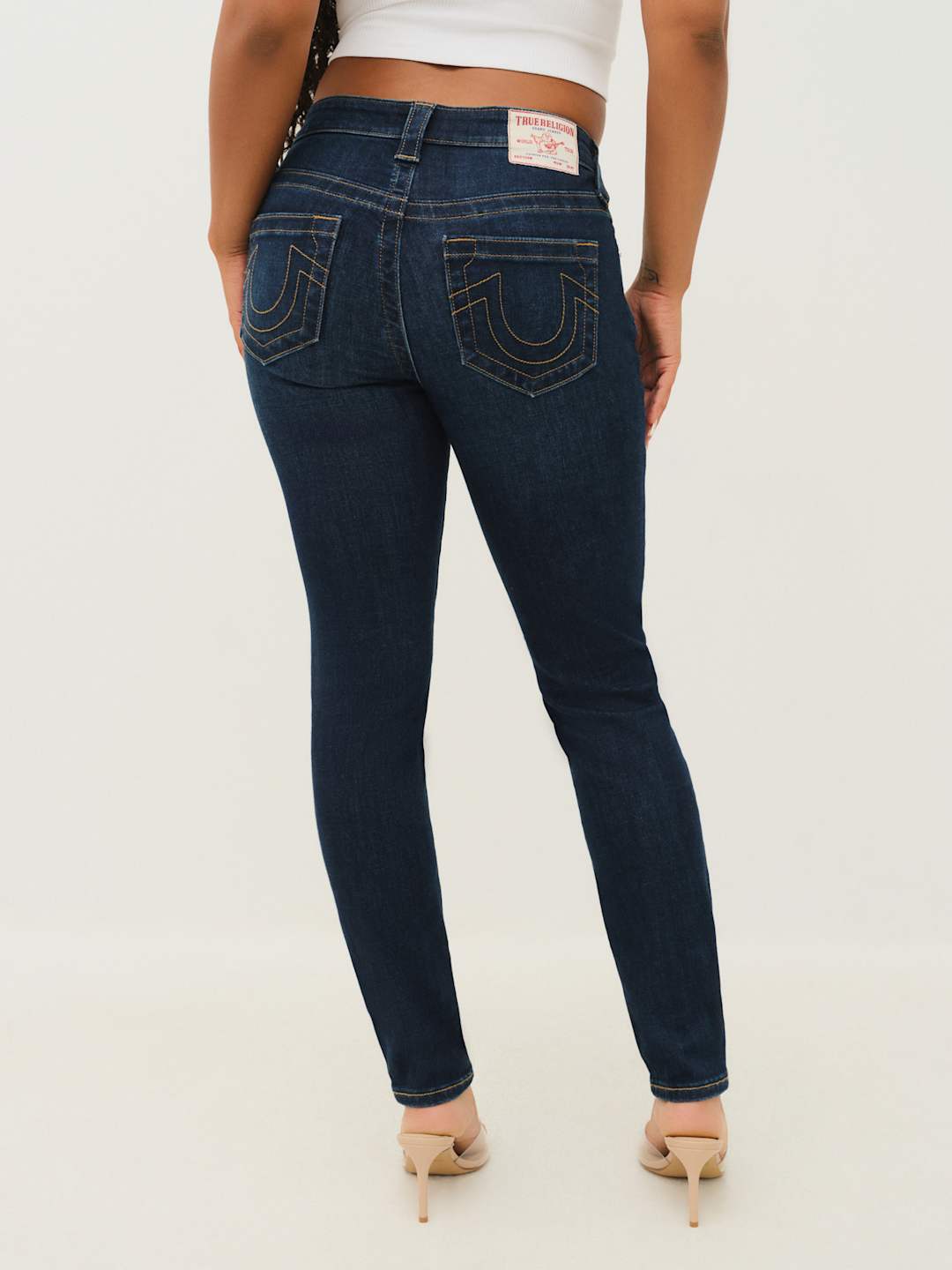 True Religion Jennie Jeans Mr Curvy Skinny Indigo Upgrade