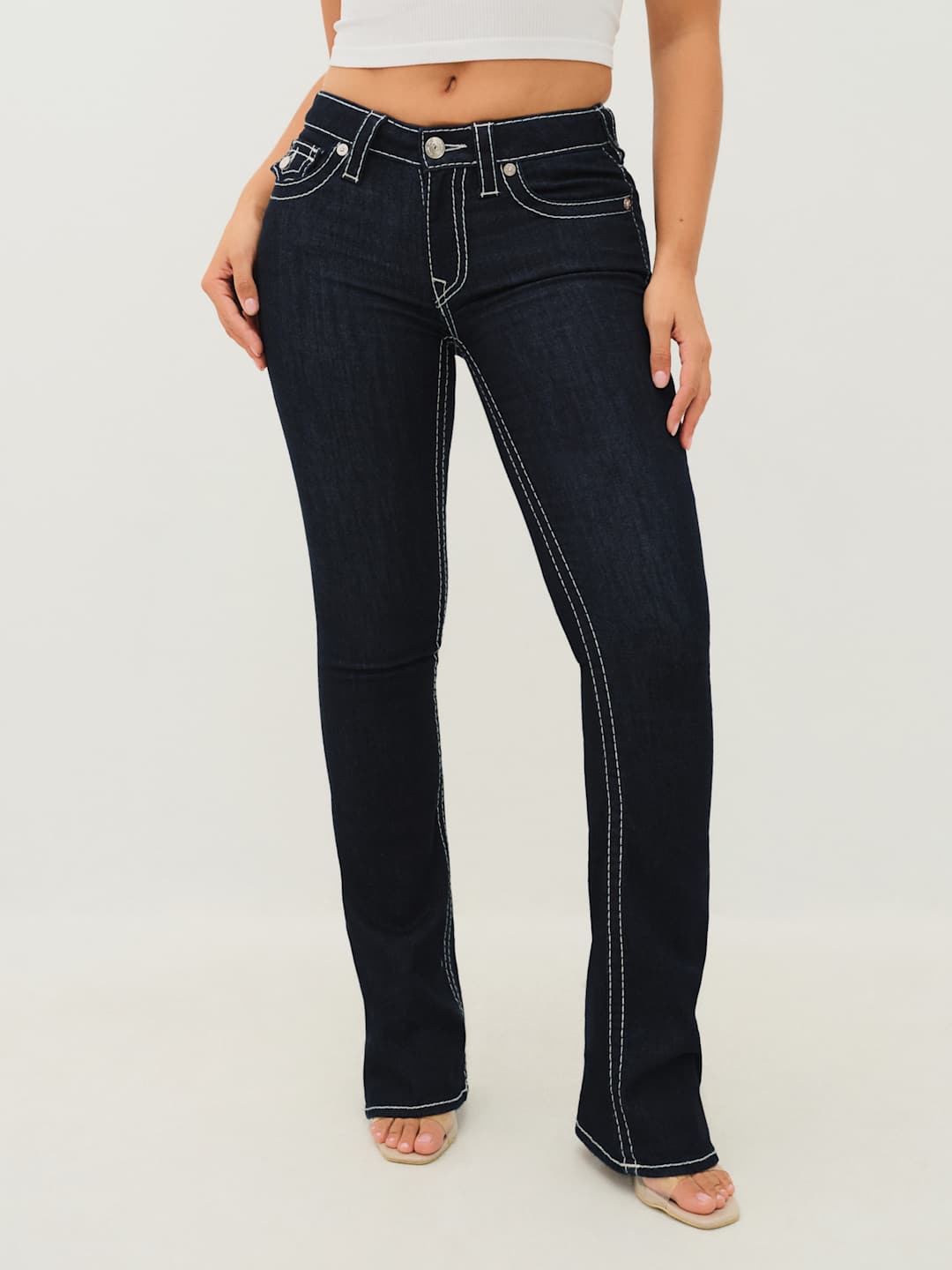 True Religion Becca Jeans Mr Boot Body Rinse