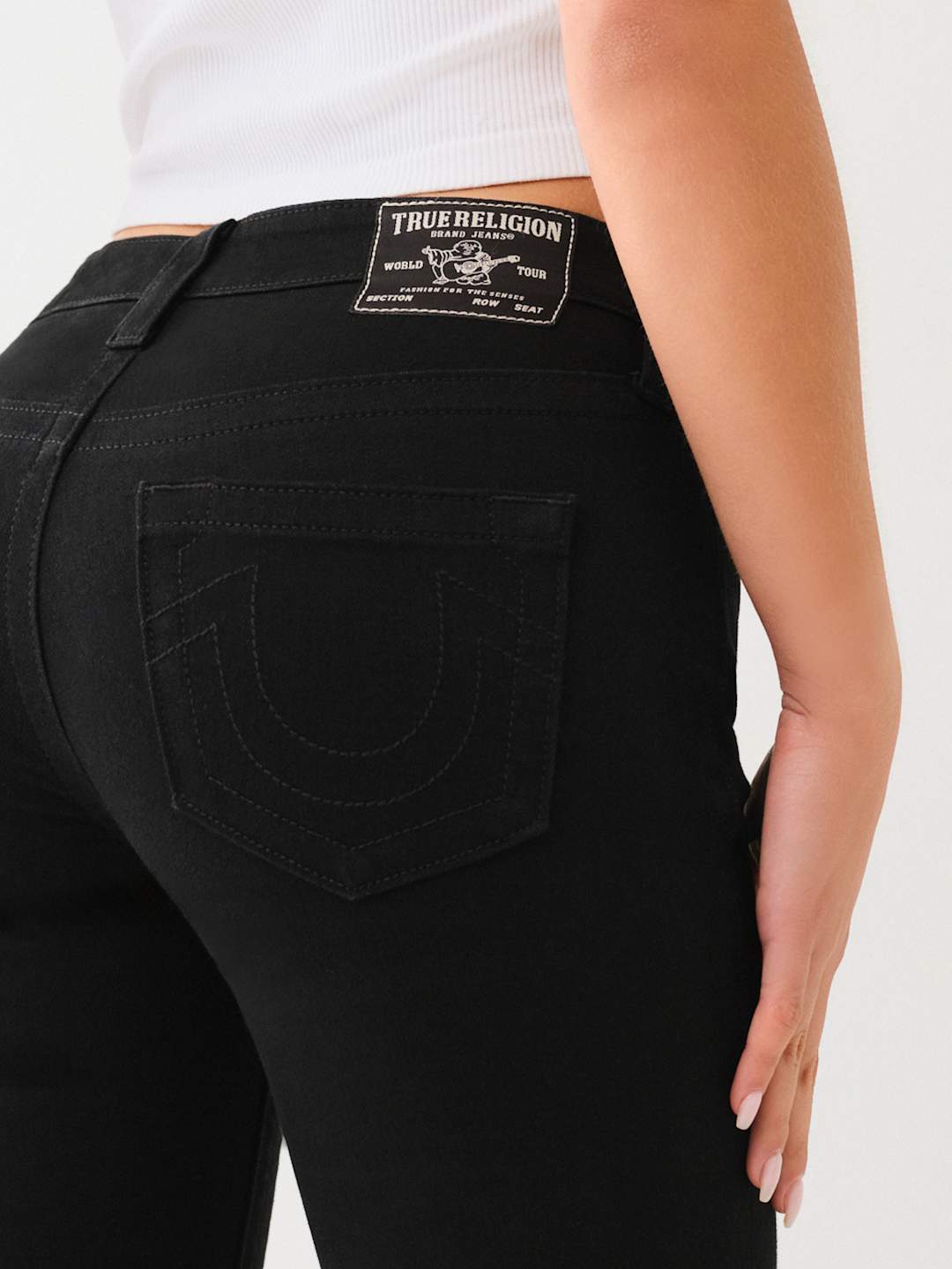 True Religion Becca Jeans Mr Boot Black Rinse