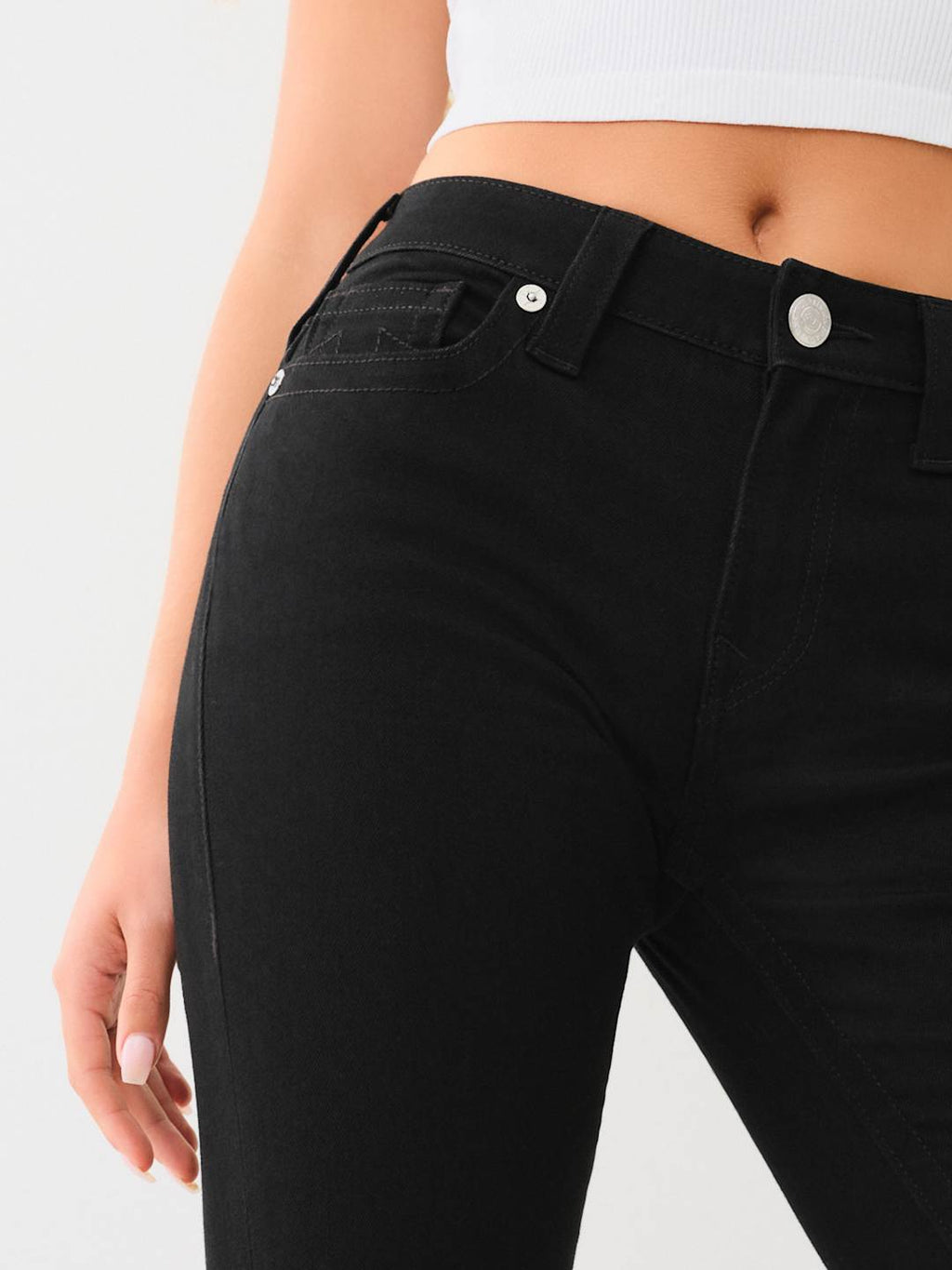 True Religion Becca Jeans Mr Boot Black Rinse