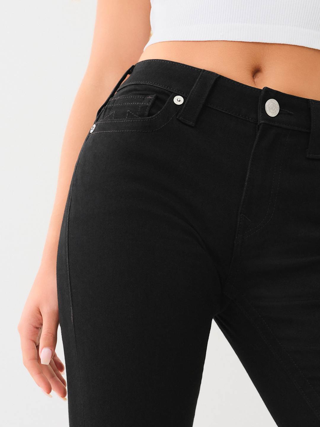 True Religion Becca Jeans Mr Boot Black Rinse