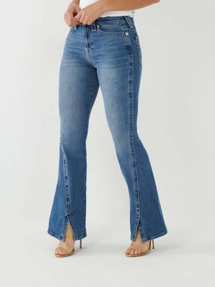 Reagan High Rise Flare Jean
