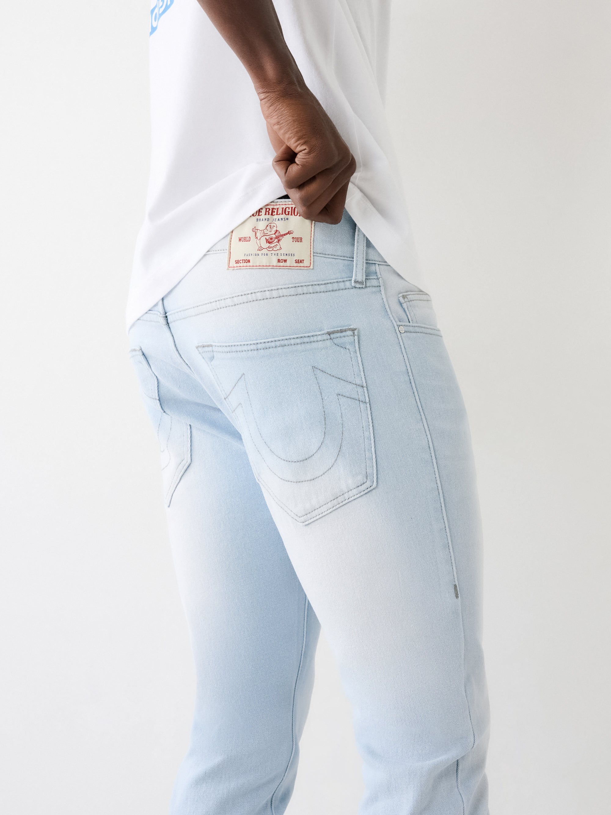 True Religion Rocco Jeans Skinny Light Freeze