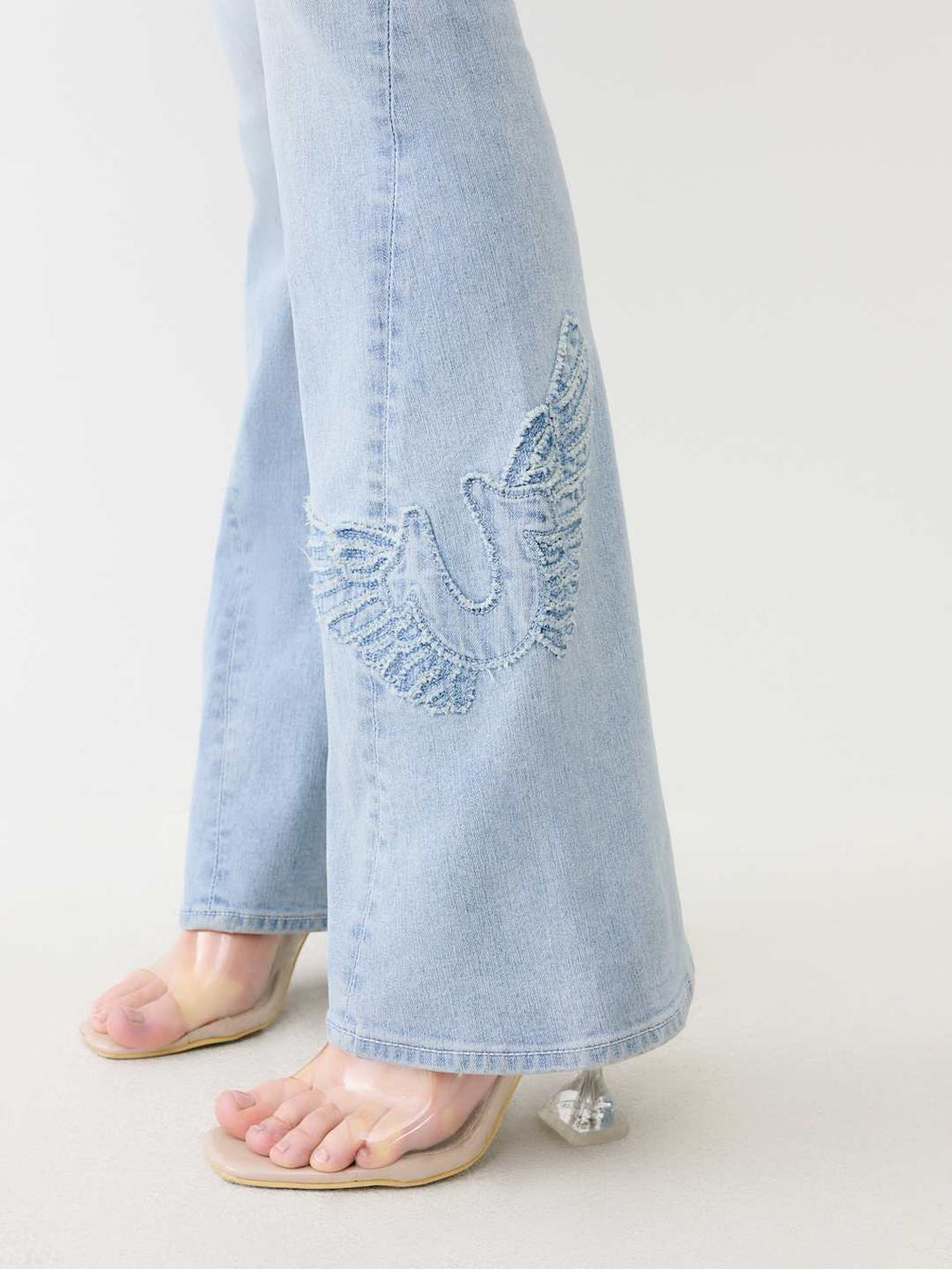 True Religion Joey Low Rise Flare Lucerne