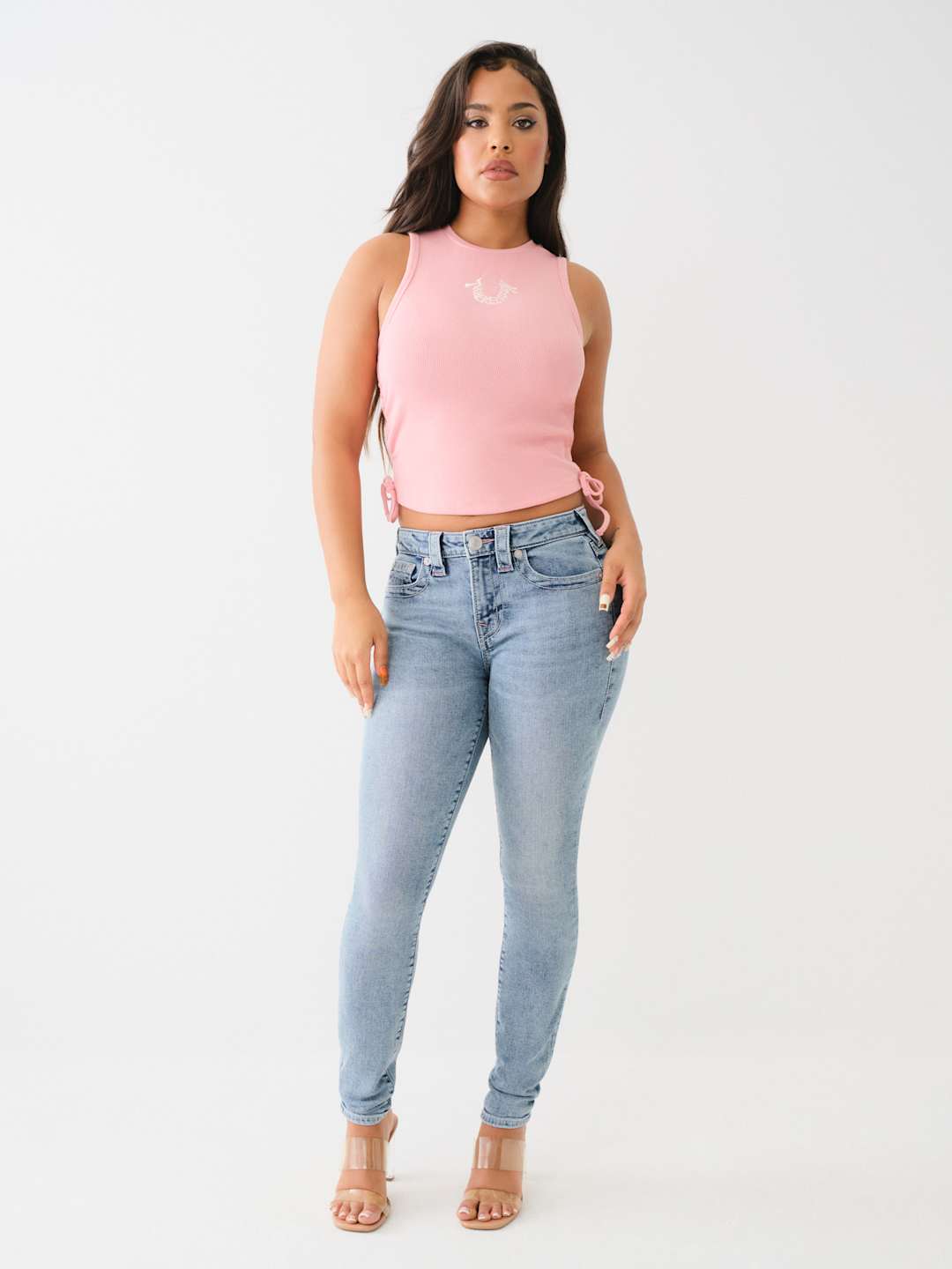 True Religion Jenny Jeans Super Skinny Peak Spot