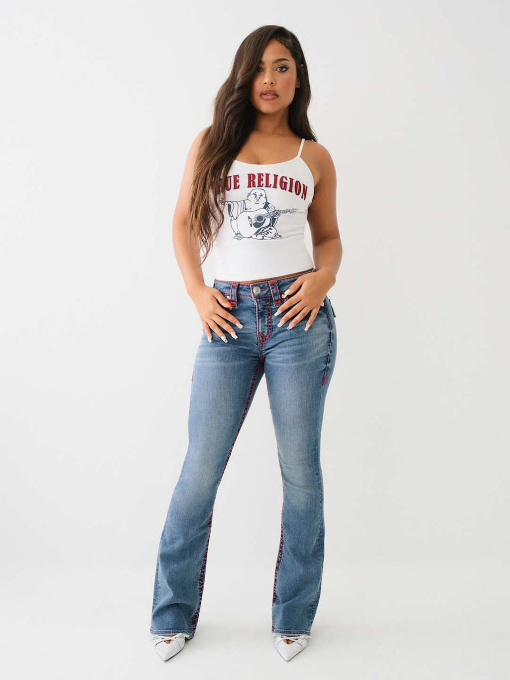 True Religion Becca Jeans Mr Boot Flap Boho