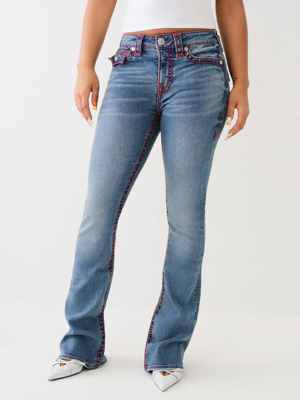 True Religion Becca Jeans Mr Boot Flap Boho