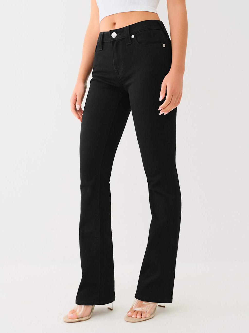 True Religion Becca Jeans Mr Boot Black Rinse