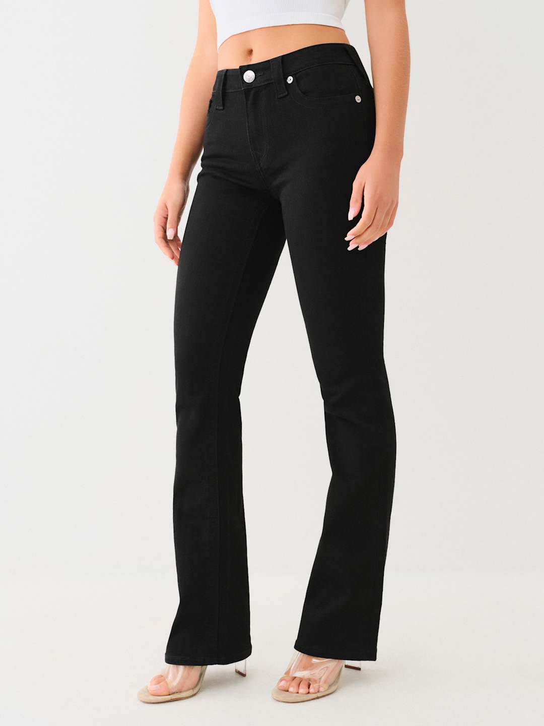 True Religion Becca Jeans Mr Boot Black Rinse