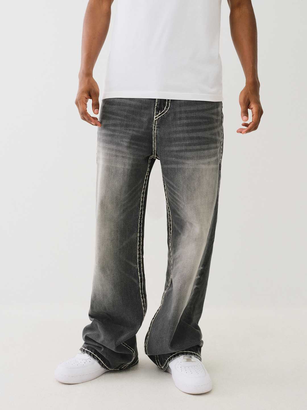 True Religion Vinny Jeans Super T Grey Wash