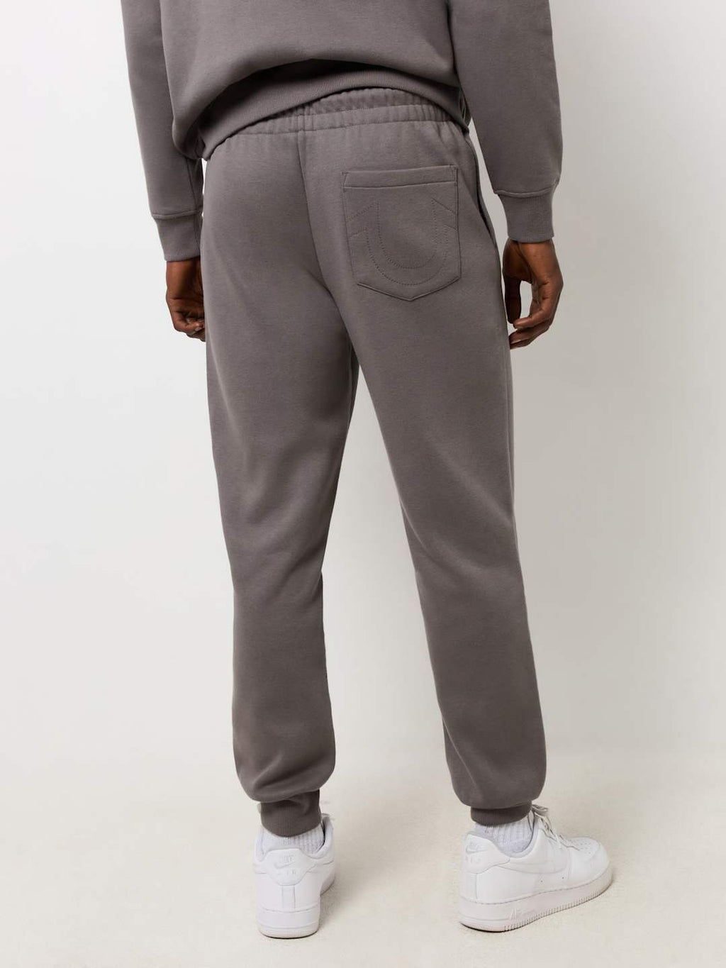 True Religion Jogger Registered Stud Classic Jogger Granite Grey