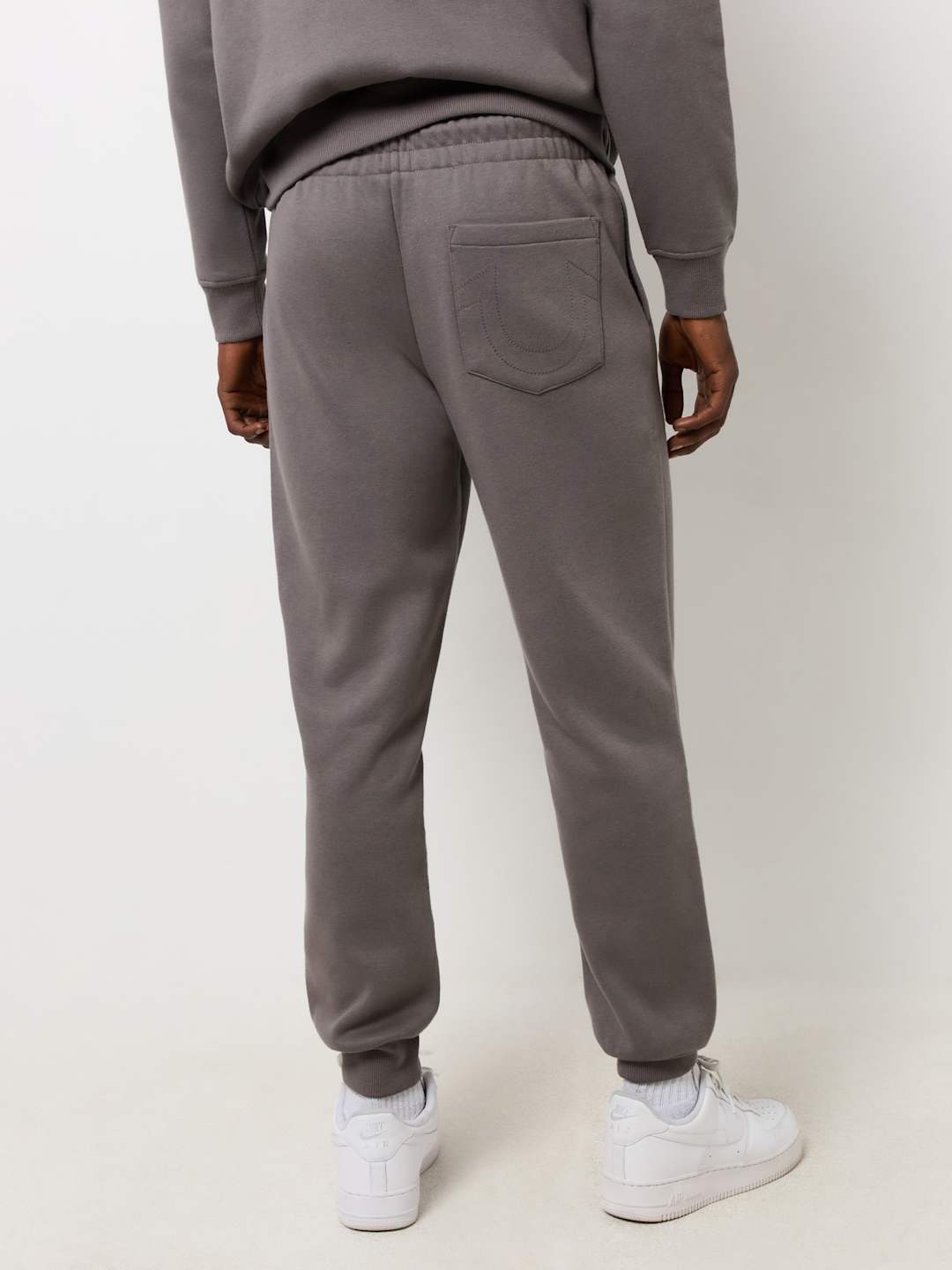 True Religion Jogger Registered Stud Classic Jogger Granite Grey