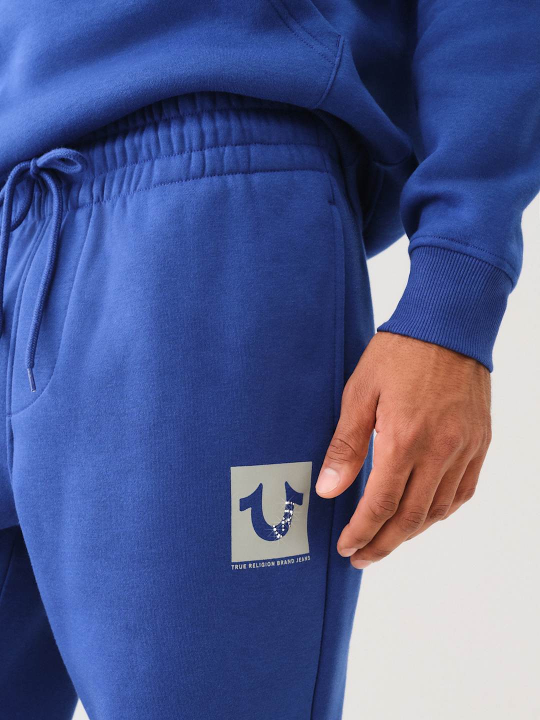 True Religion Jogger Registered Stud Classic Jogger Sodalite Blue