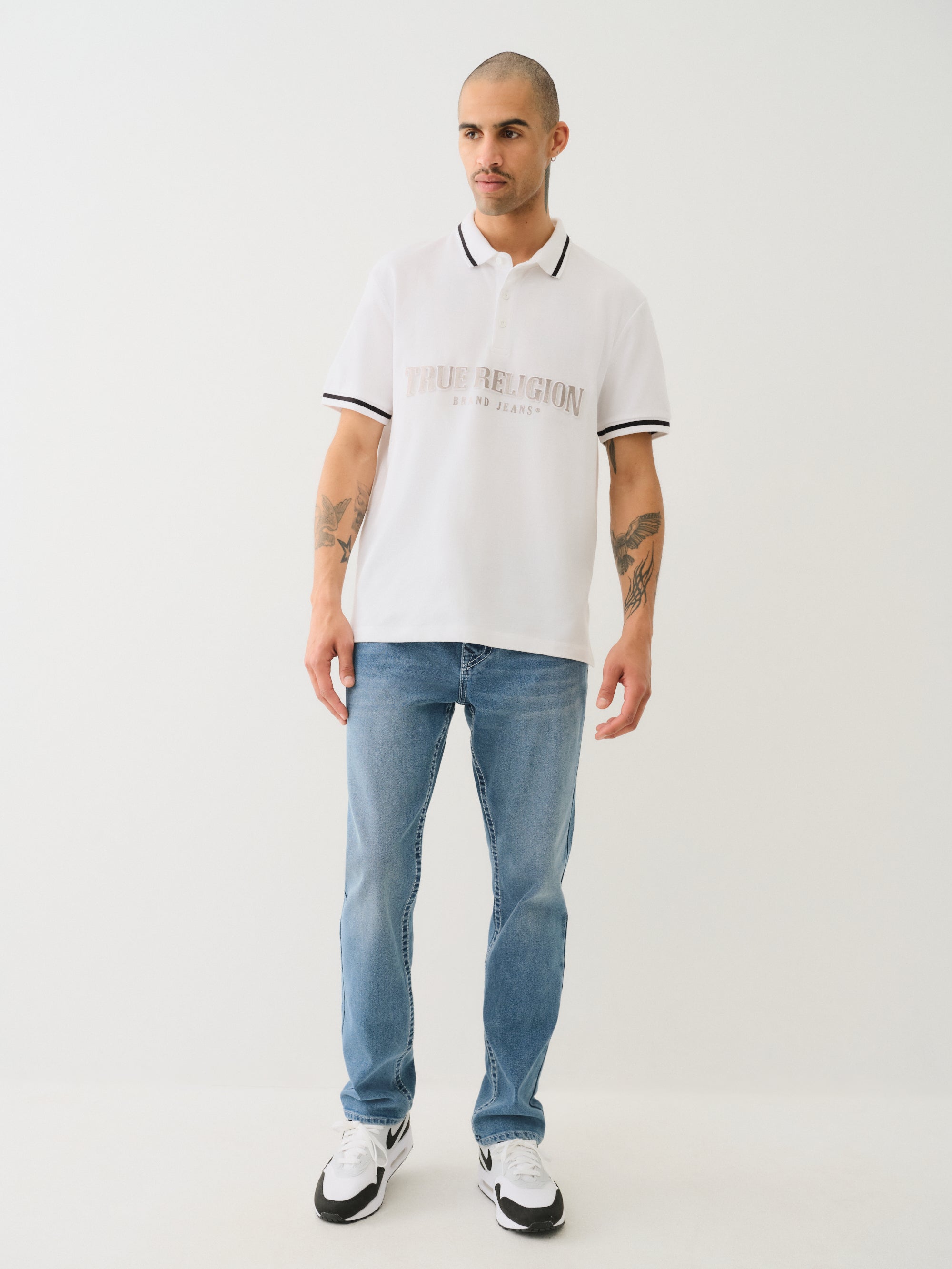 True Religion Rocco Big T Skinny Medium Fresh Wash