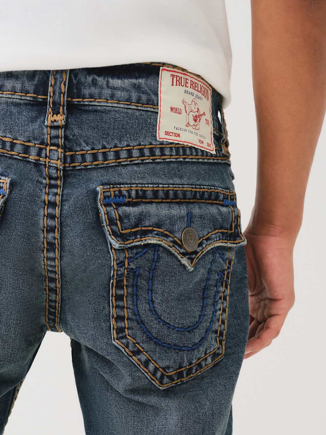 True Religion Rocco Jeans Super T Queens Dark Wash