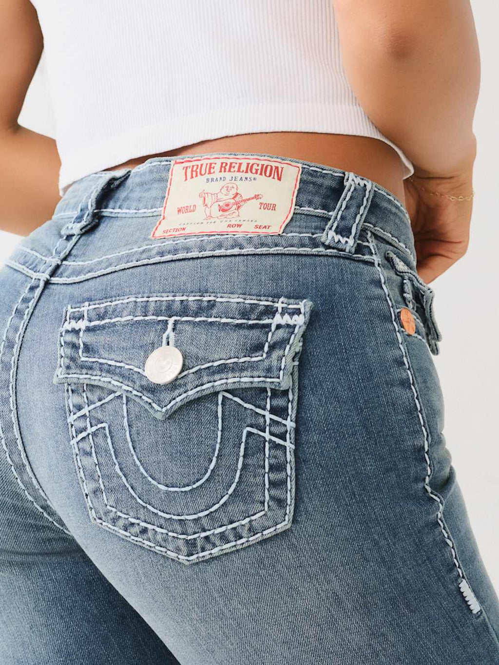 True Religion Billie Jeans Straight Flap Valmonte