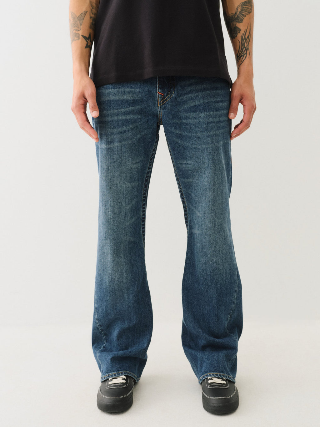 True Religion Joey Sn Flap 34In Dark Wash