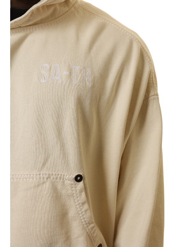 True Religion Sebastien Ami Hoodie Logo White Lace