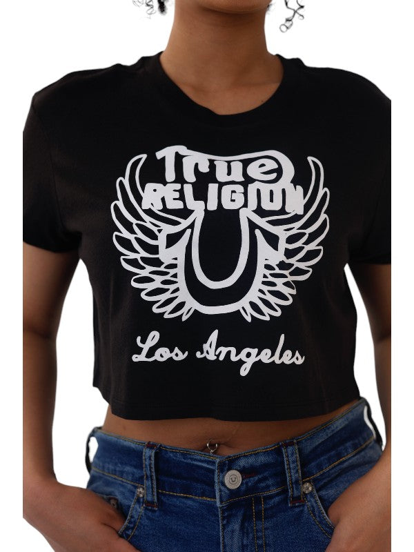 Logo Crop T Shirt