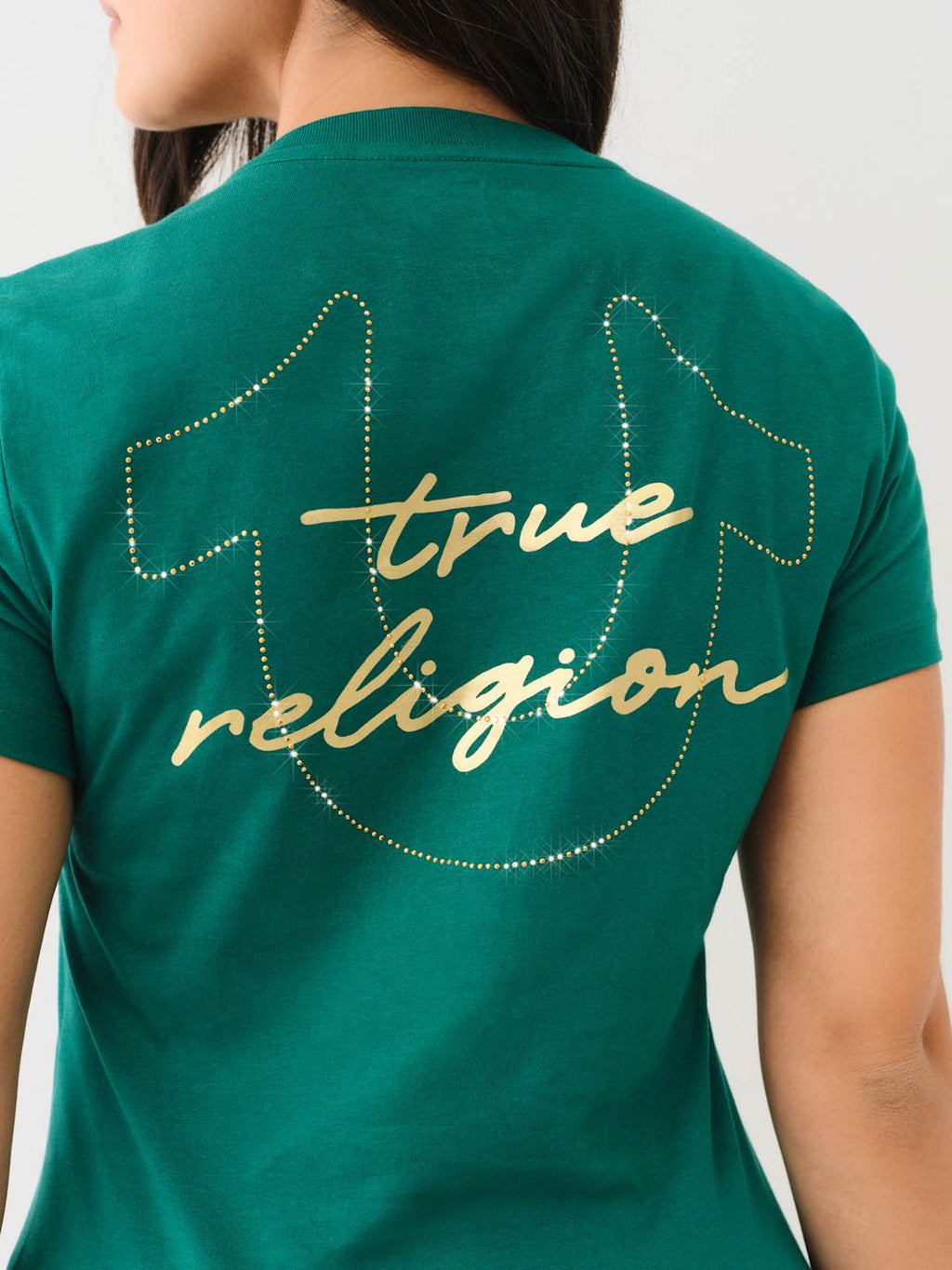 True Religion Crew Classic HS Crew Tee Aventurine