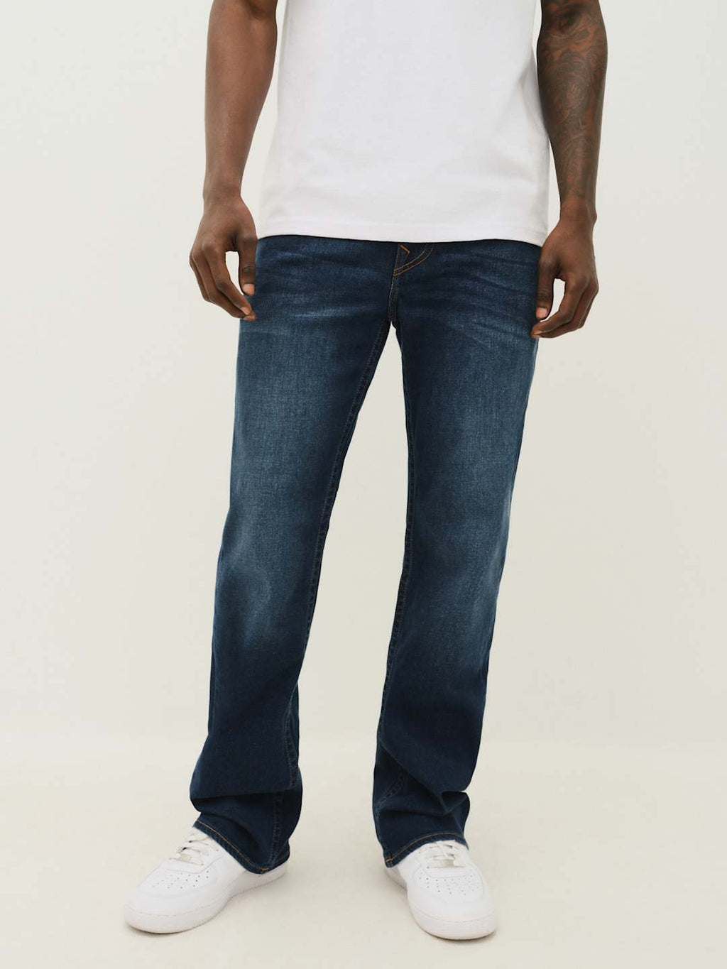 True Religion Billy Jeans Flap Damon Dark Wash